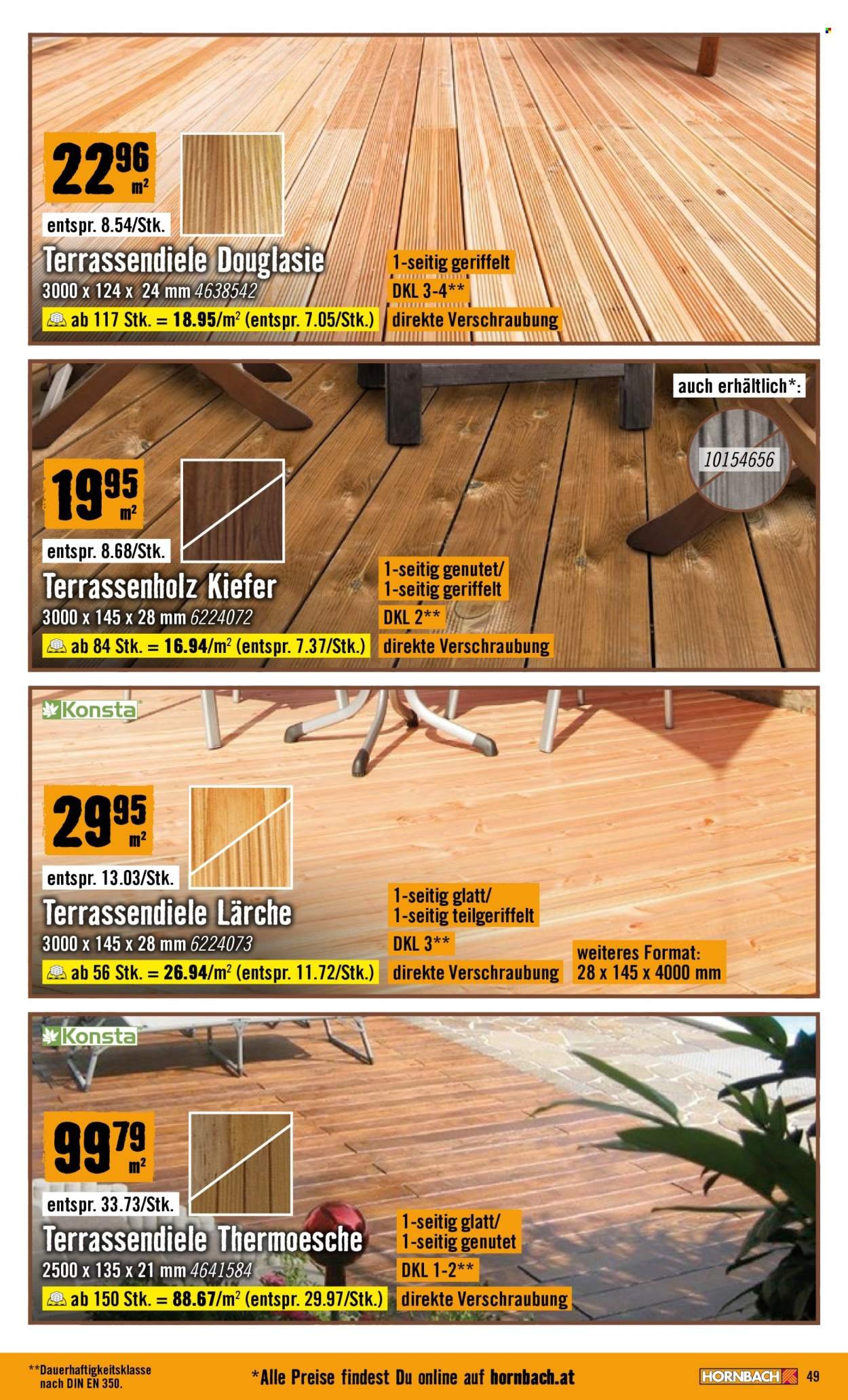 HORNBACH Flugblatt - Garten- & Terrassengestaltung