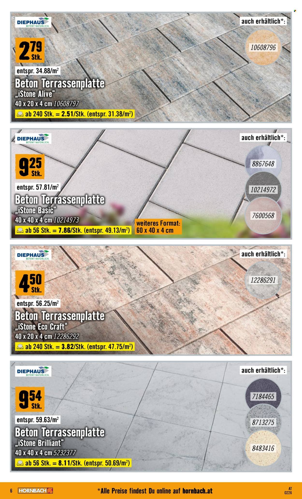 HORNBACH Flugblatt - Garten- & Terrassengestaltung