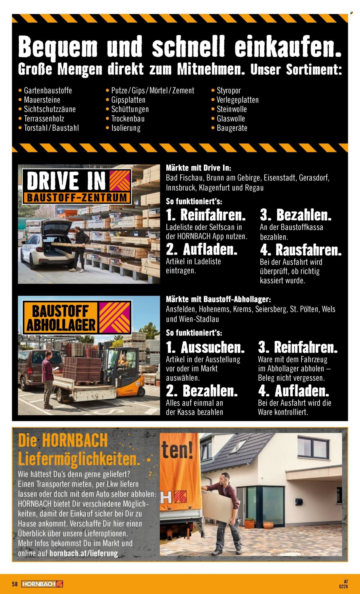 HORNBACH Flugblatt - Garten- & Terrassengestaltung