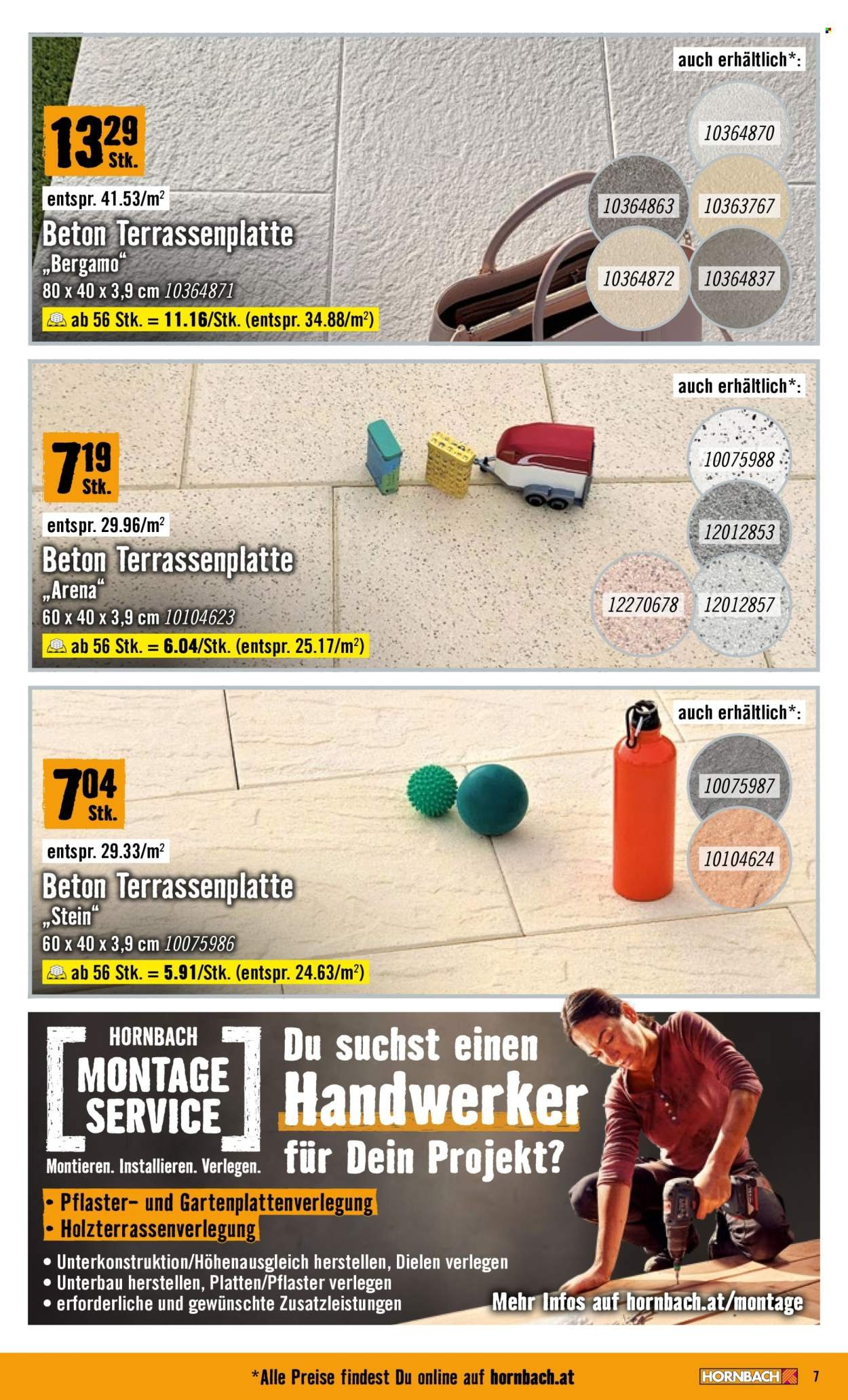 HORNBACH Flugblatt - Garten- & Terrassengestaltung