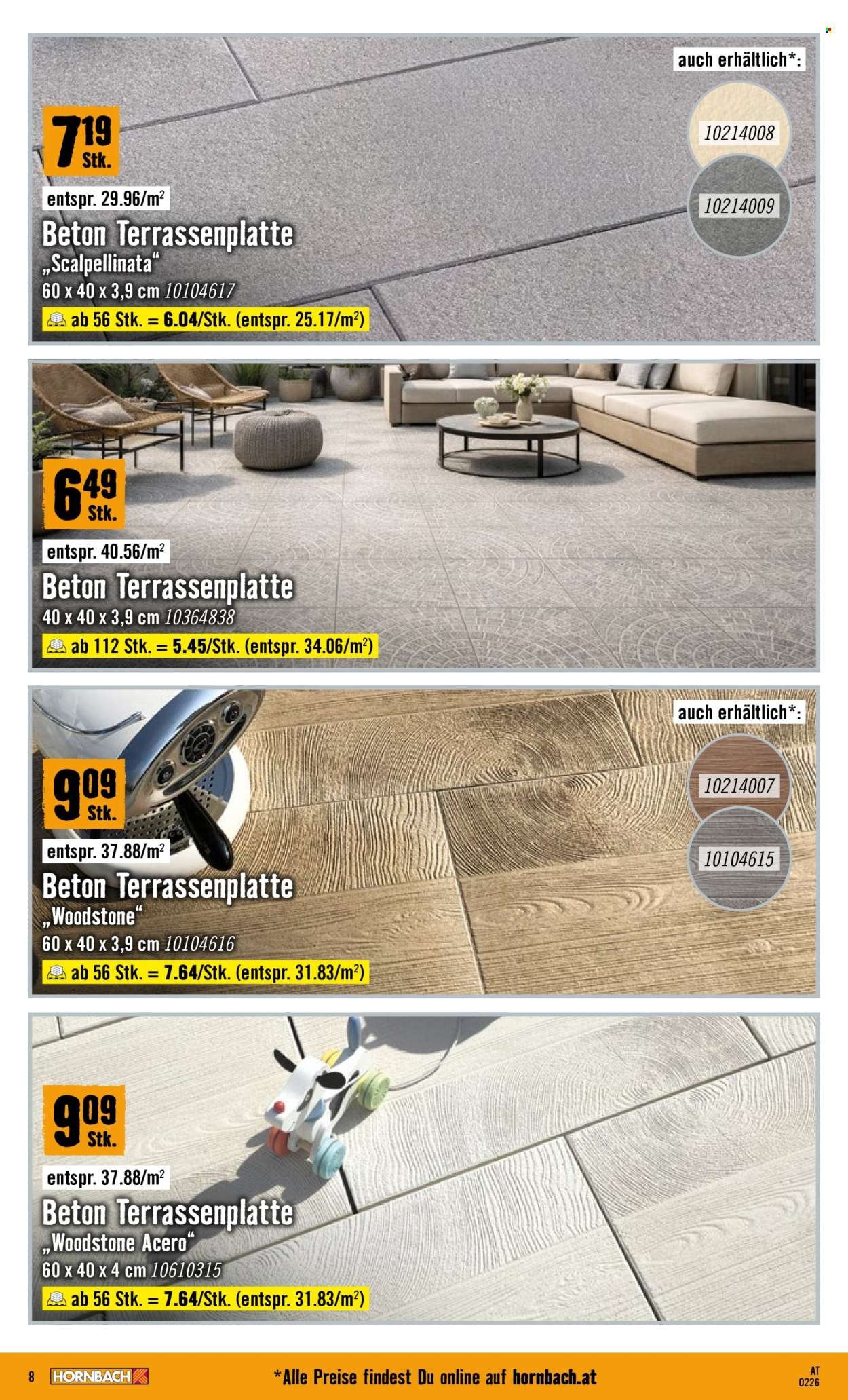 HORNBACH Flugblatt - Garten- & Terrassengestaltung