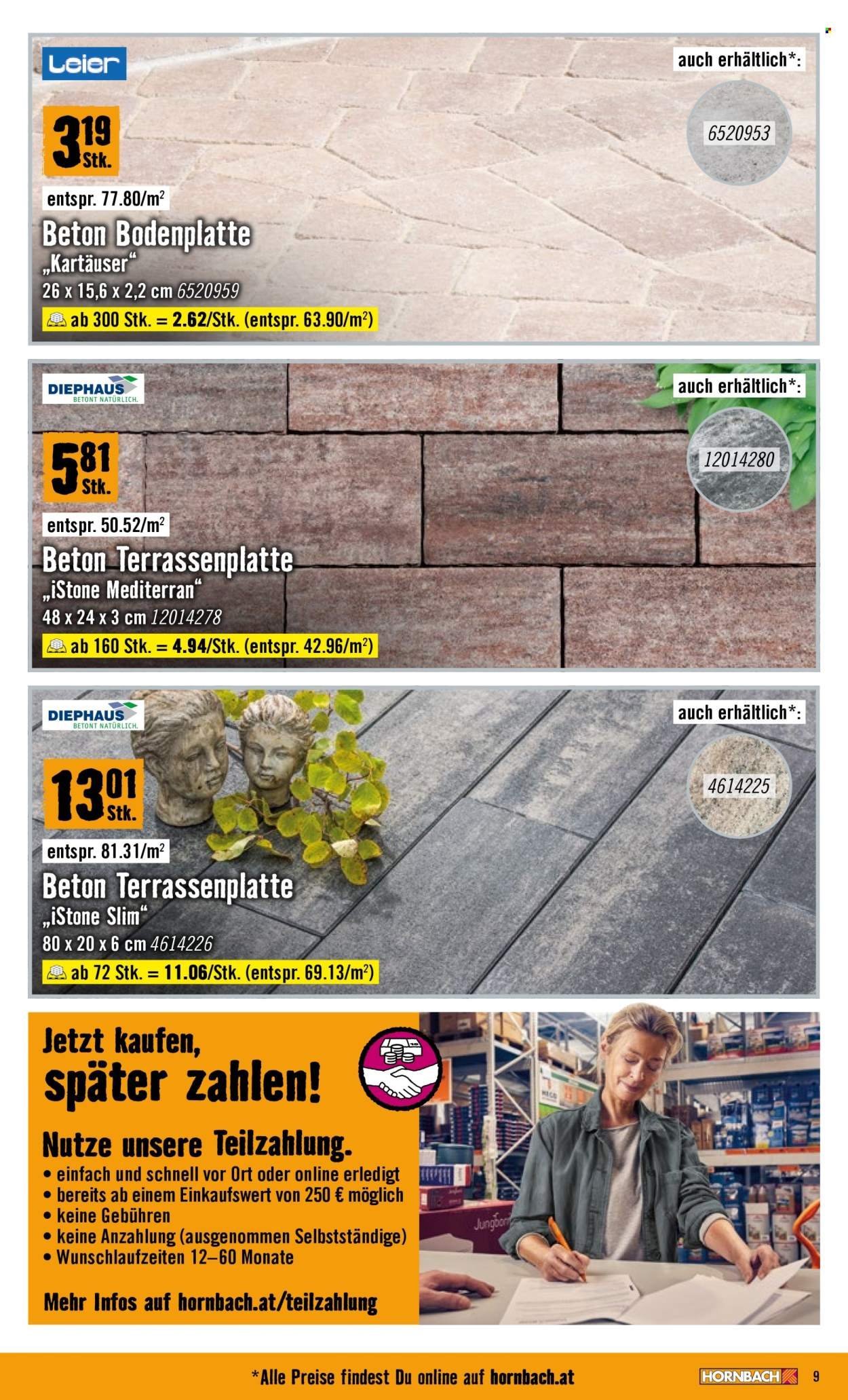 HORNBACH Flugblatt - Garten- & Terrassengestaltung