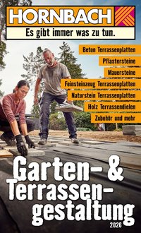 HORNBACH Flugblatt - Garten- & Terrassengestaltung
