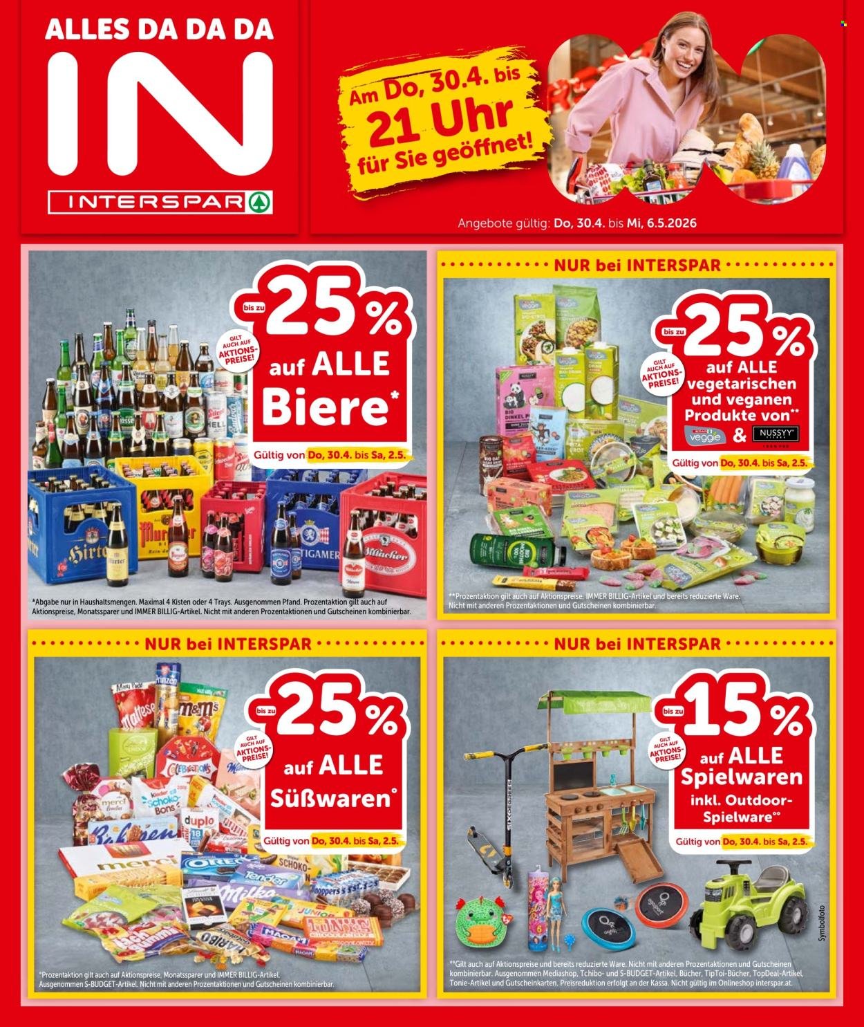 INTERSPAR Flugblatt - Ab Donnerstag, 30.4.2026