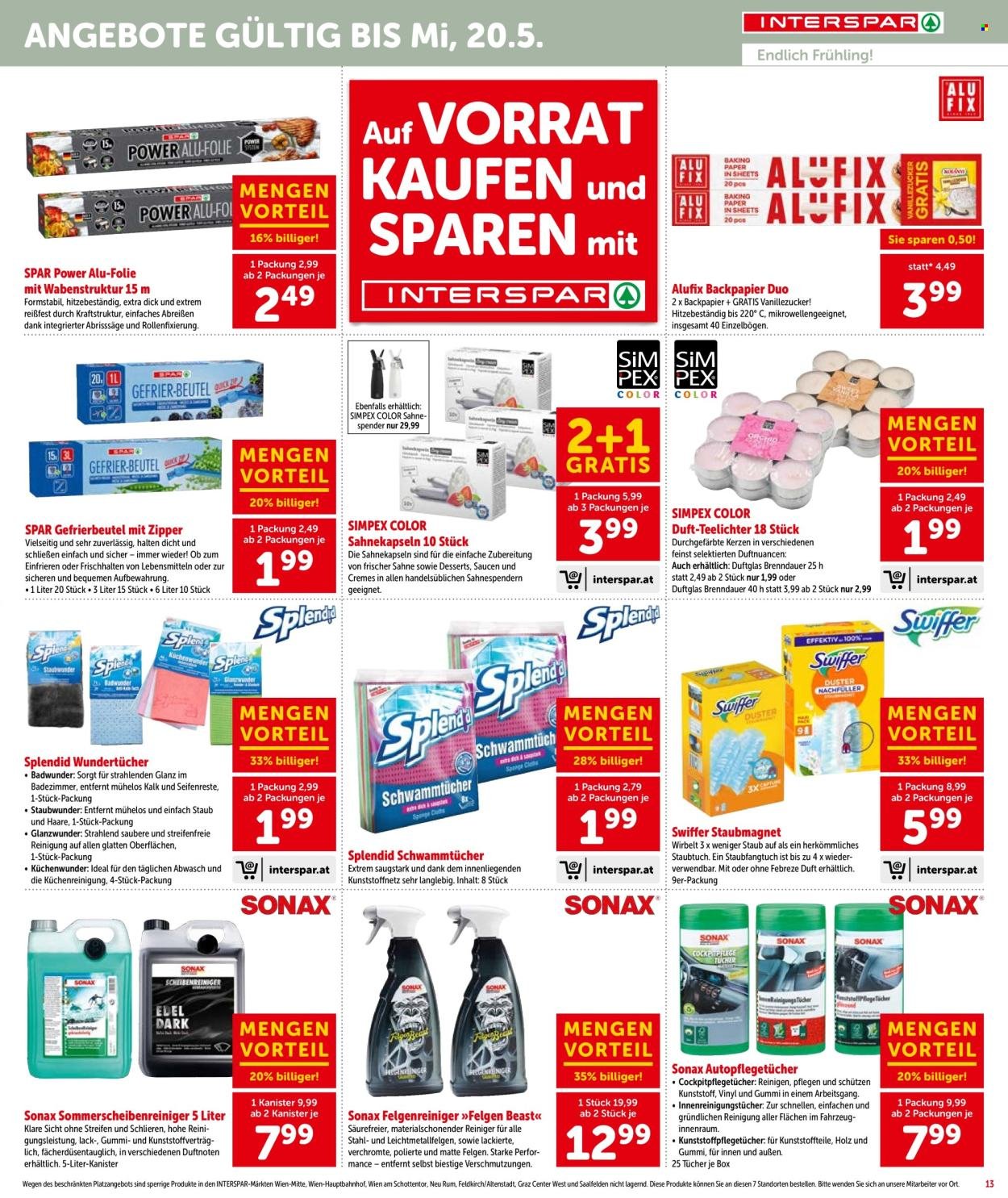 INTERSPAR Flugblatt - Ab Donnerstag, 30.4.2026