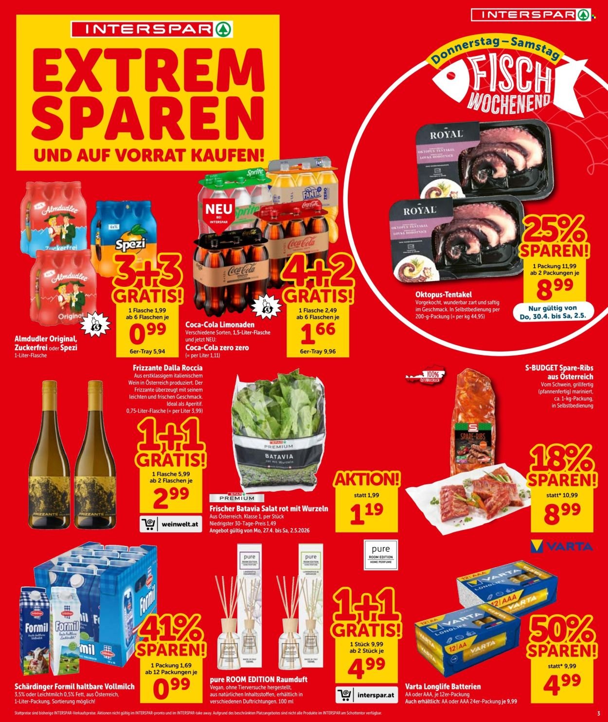 INTERSPAR Flugblatt - Ab Donnerstag, 30.4.2026