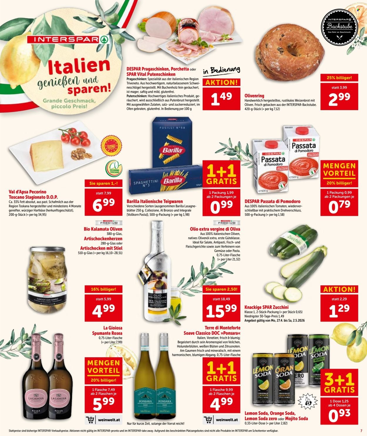INTERSPAR Flugblatt - Ab Donnerstag, 30.4.2026
