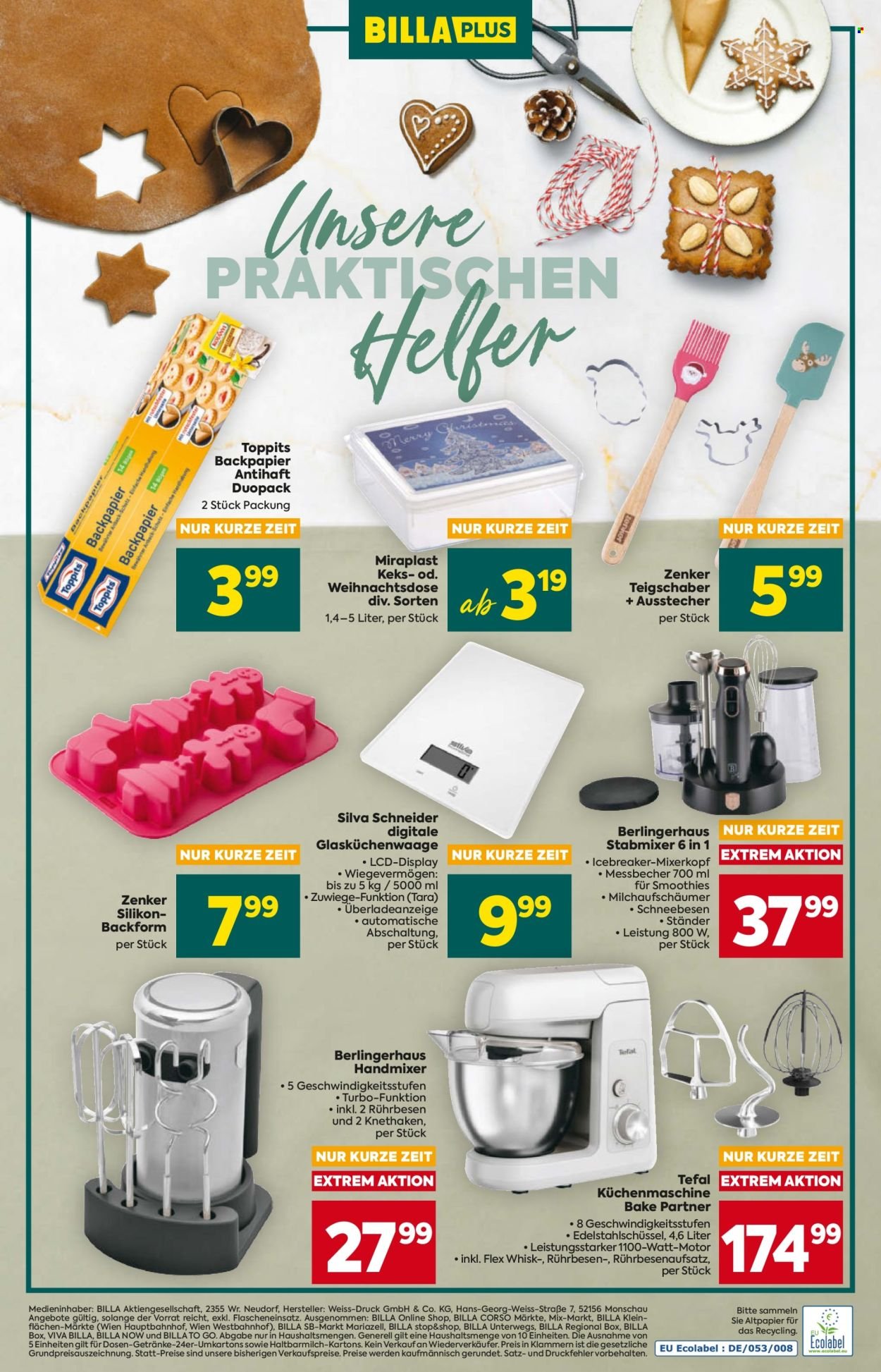 BILLA Flugblatt - Ab Donnerstag, 23.10.2025 (2025-10-23 - 2025-12-10) | 20