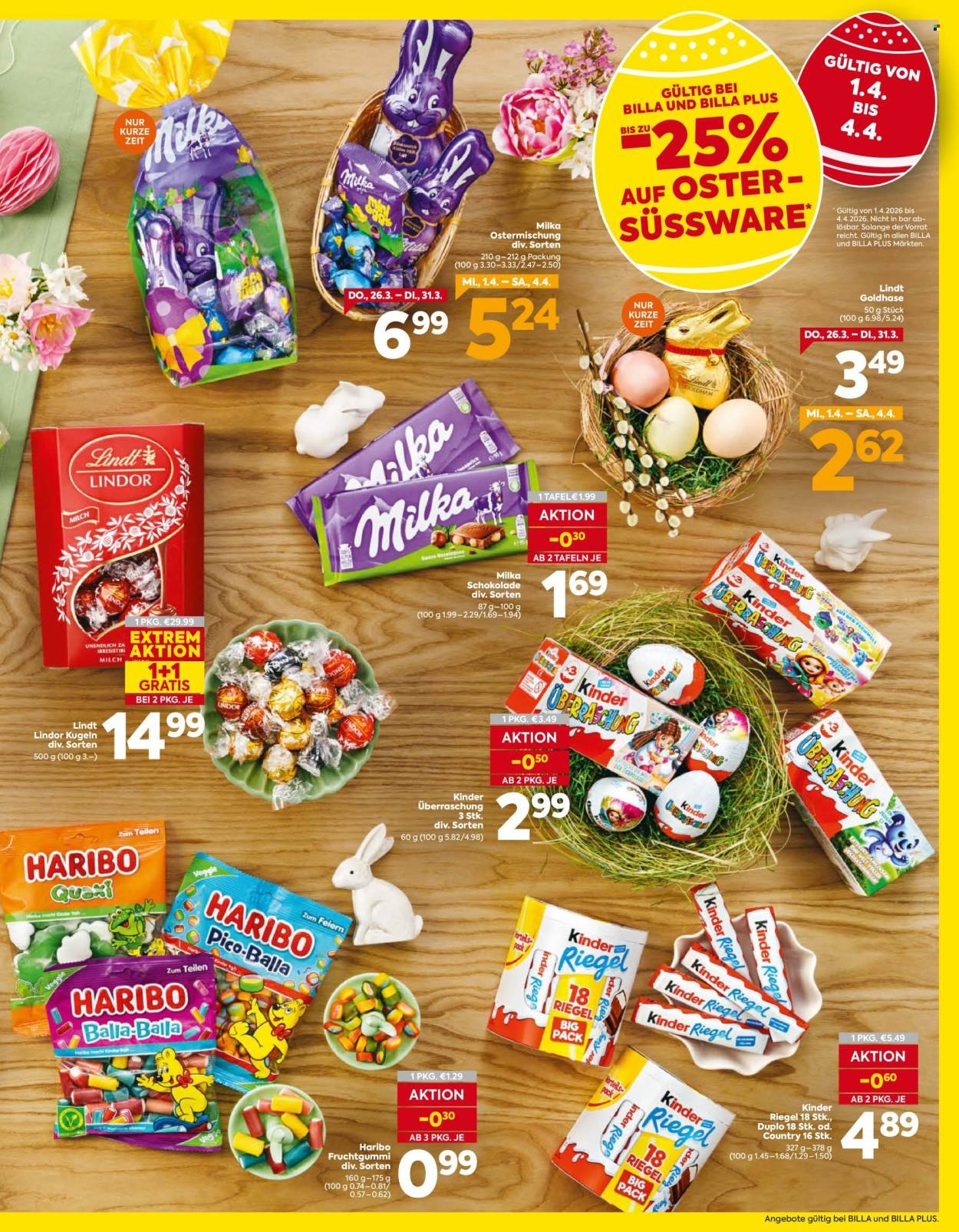 BILLA Flugblatt - Ab Donnerstag, 26.3.2026
