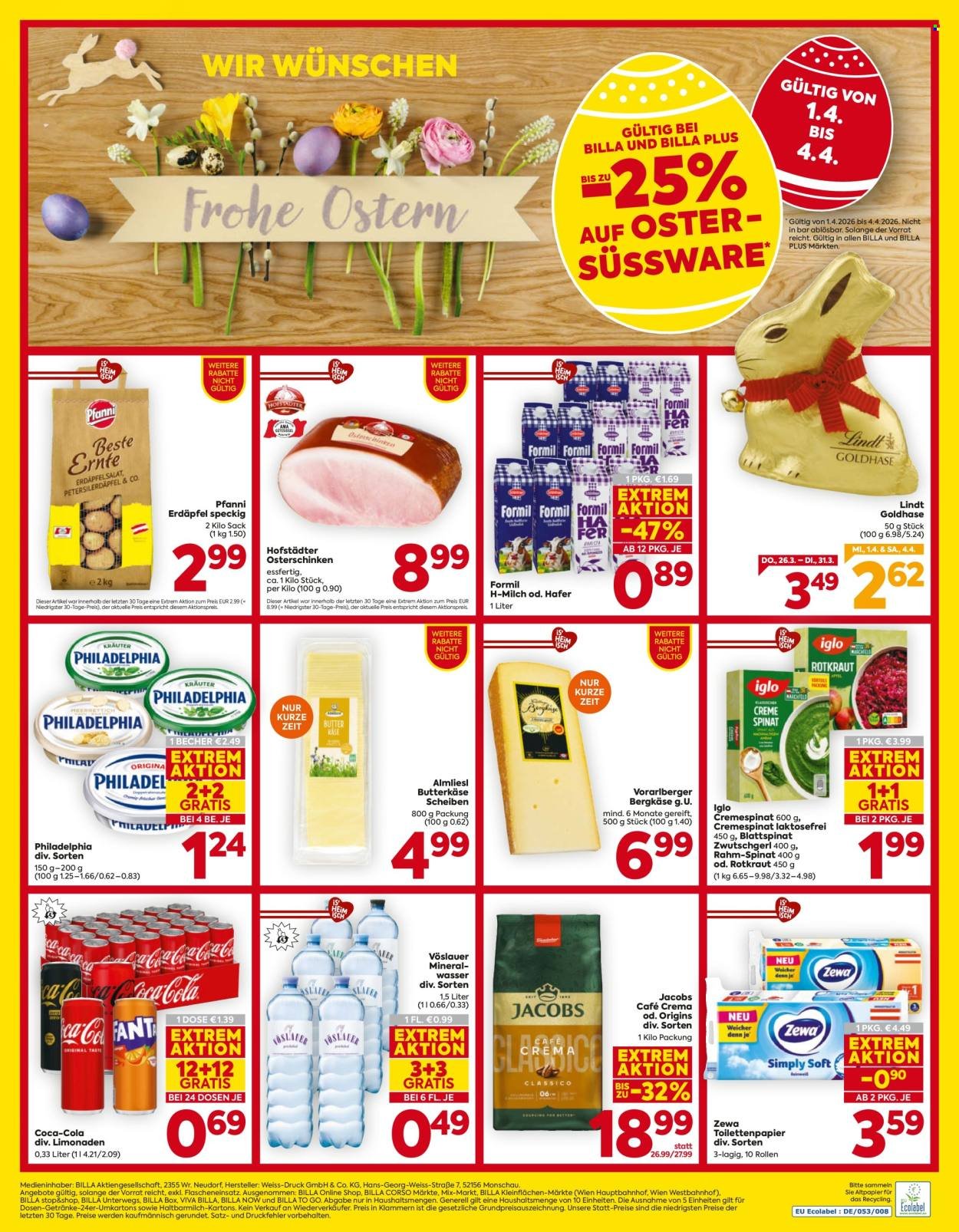 BILLA Flugblatt - Ab Donnerstag, 26.3.2026