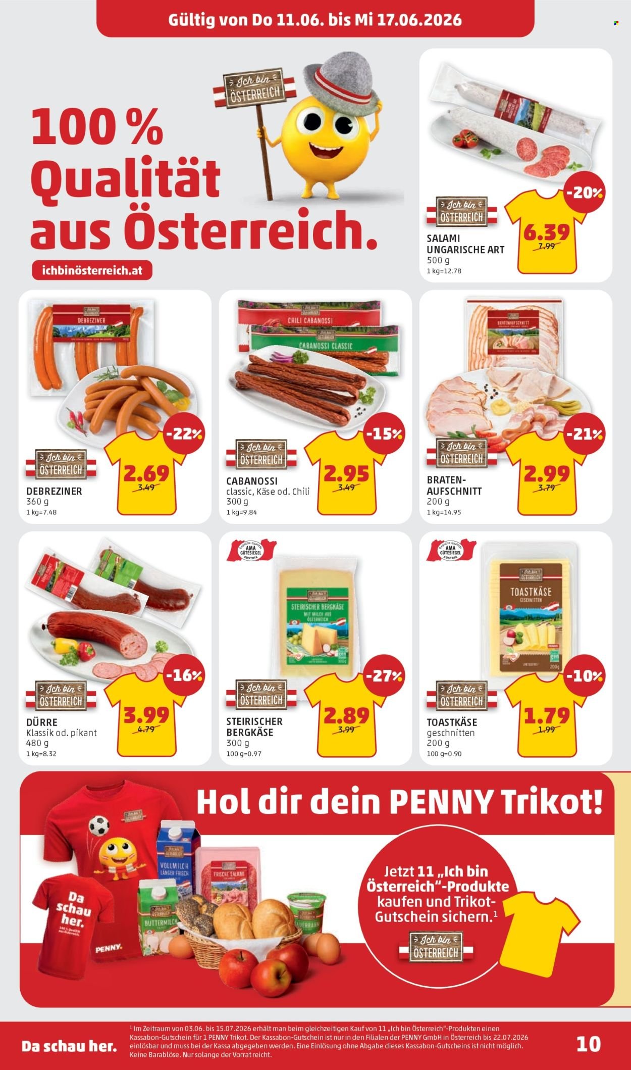 PENNY Flugblatt - Ab Donnerstag, 11.6.2026