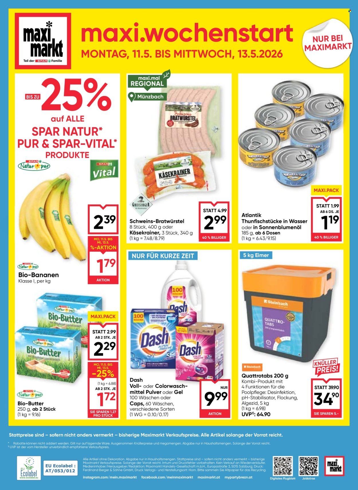 MAXIMARKT Flugblatt - Ab Donnerstag, 7.5.2026