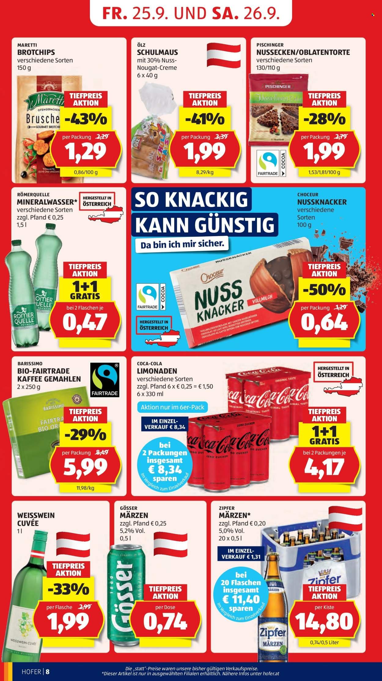 HOFER Flugblatt - Ab Freitag, 25.9.2026