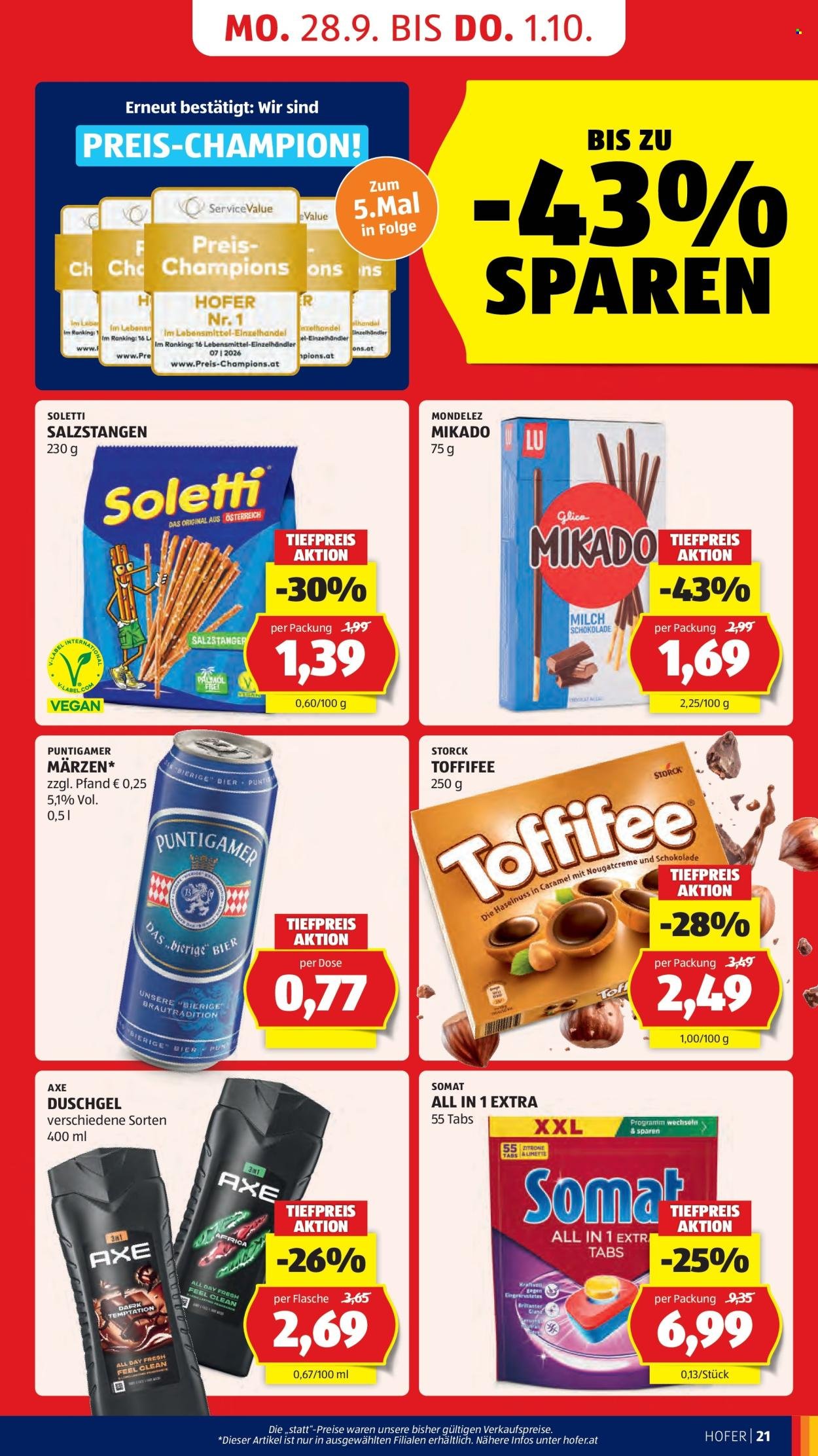HOFER Flugblatt - Ab Freitag, 25.9.2026