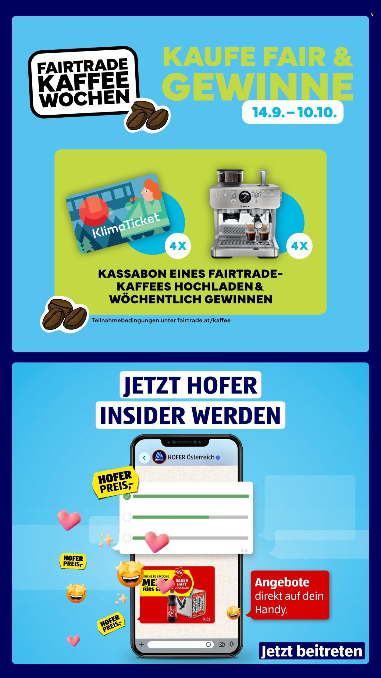 HOFER Flugblatt - Ab Freitag, 25.9.2026