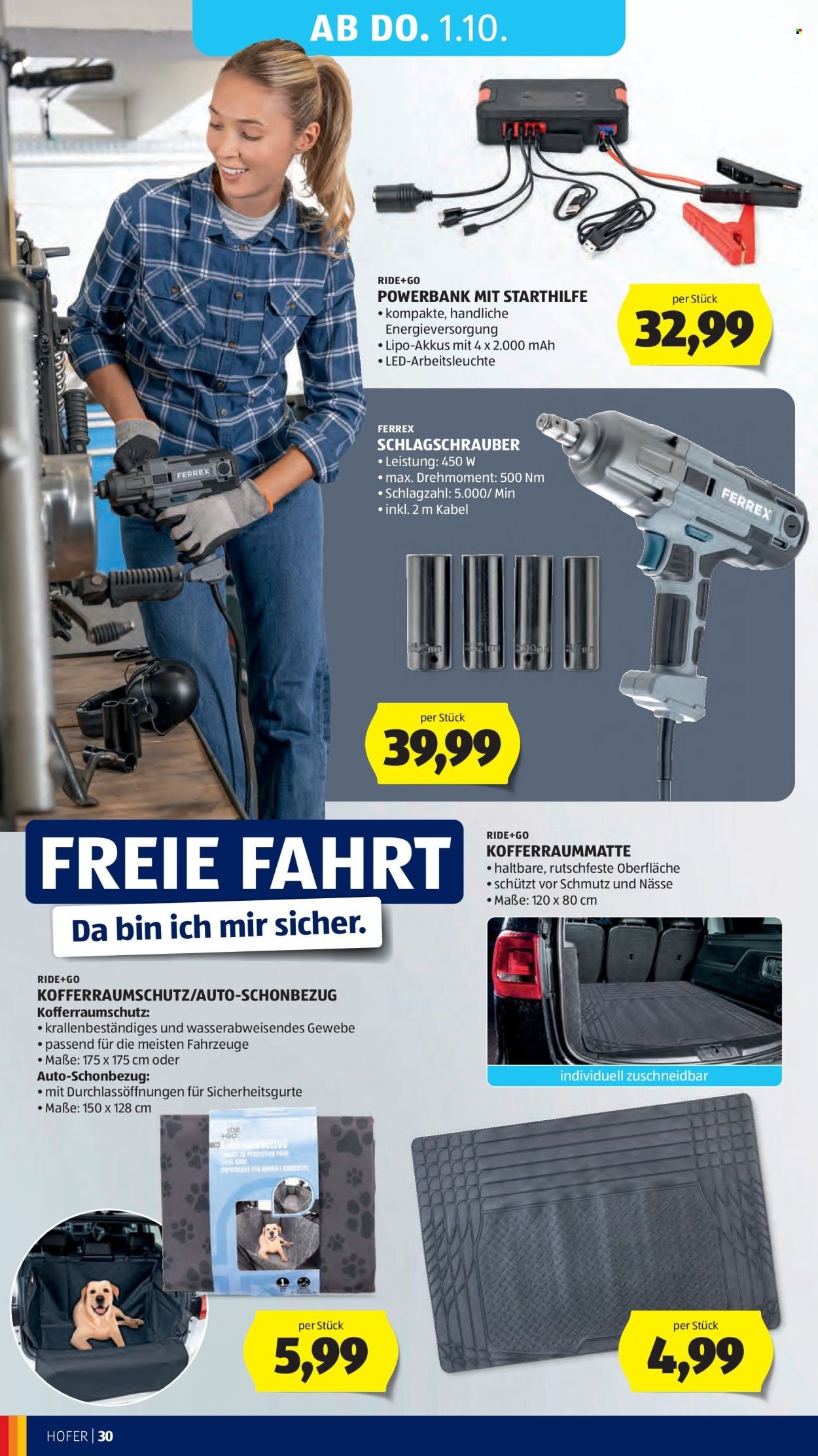 HOFER Flugblatt - Ab Freitag, 25.9.2026