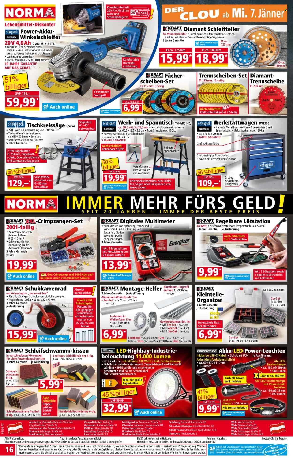 NORMA Flugblatt - Ab Montag, 5.1.2026