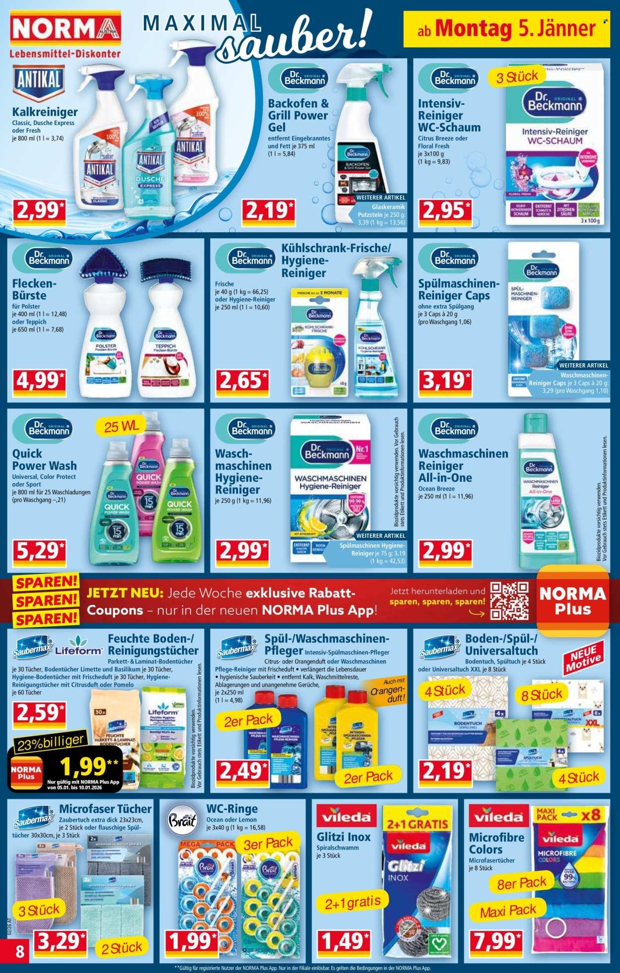 NORMA Flugblatt - Ab Montag, 5.1.2026