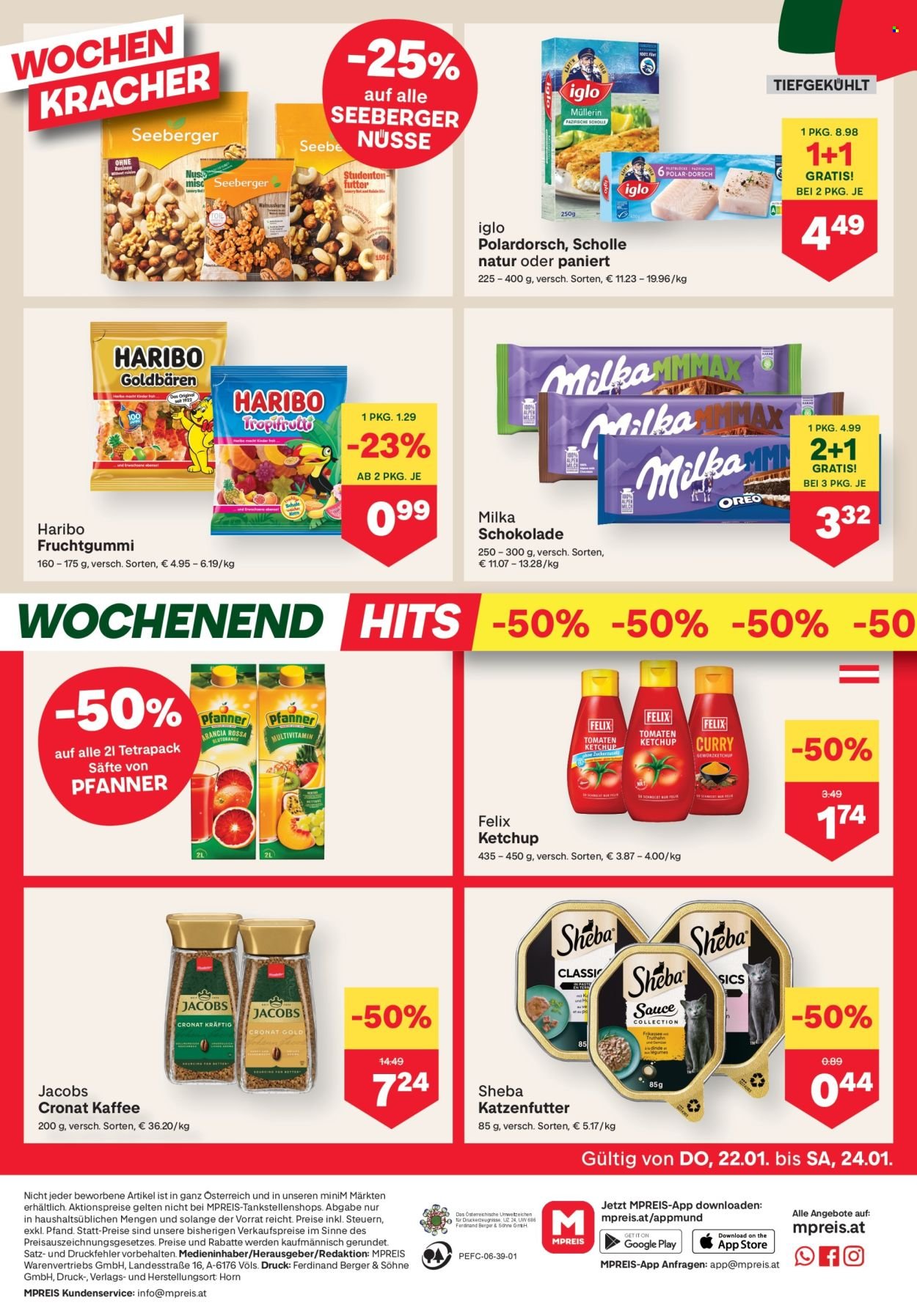 MPREIS Flugblatt - Ab Donnerstag, 22.1.2026