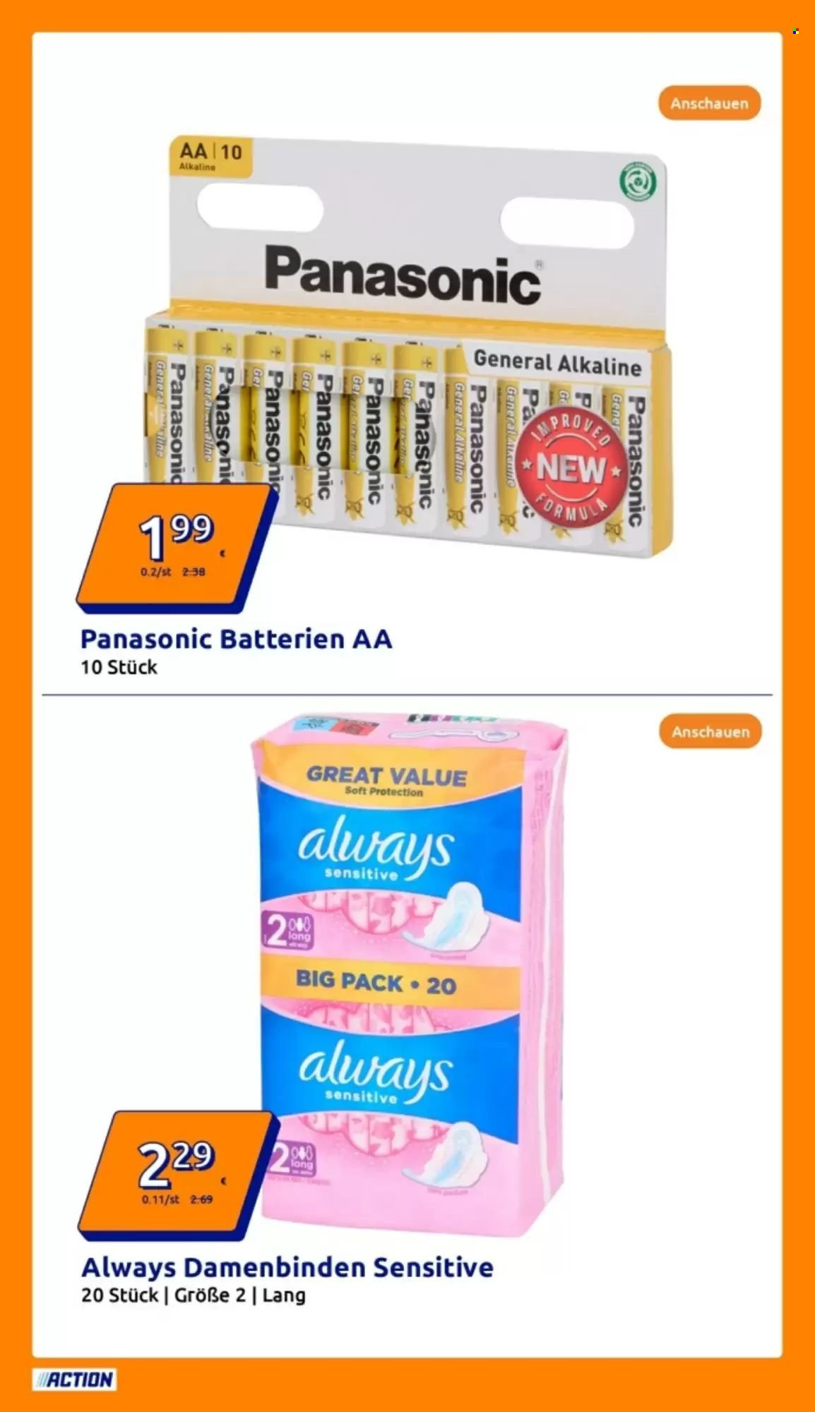 ACTION Flugblatt - Ab Mittwoch, 23.7.2025 (2025-07-23 - 2025-07-29)