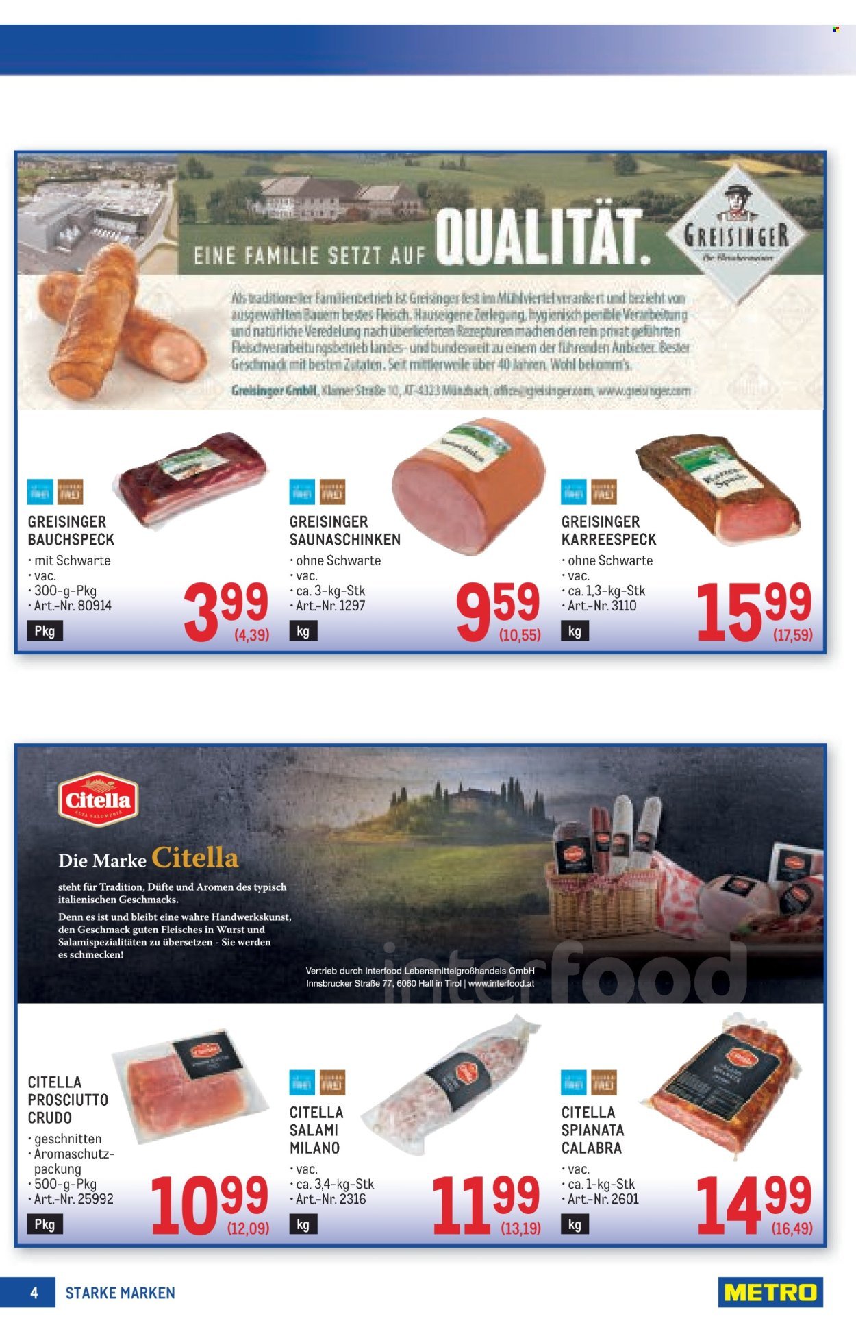 METRO Flugblatt - Starke Marken