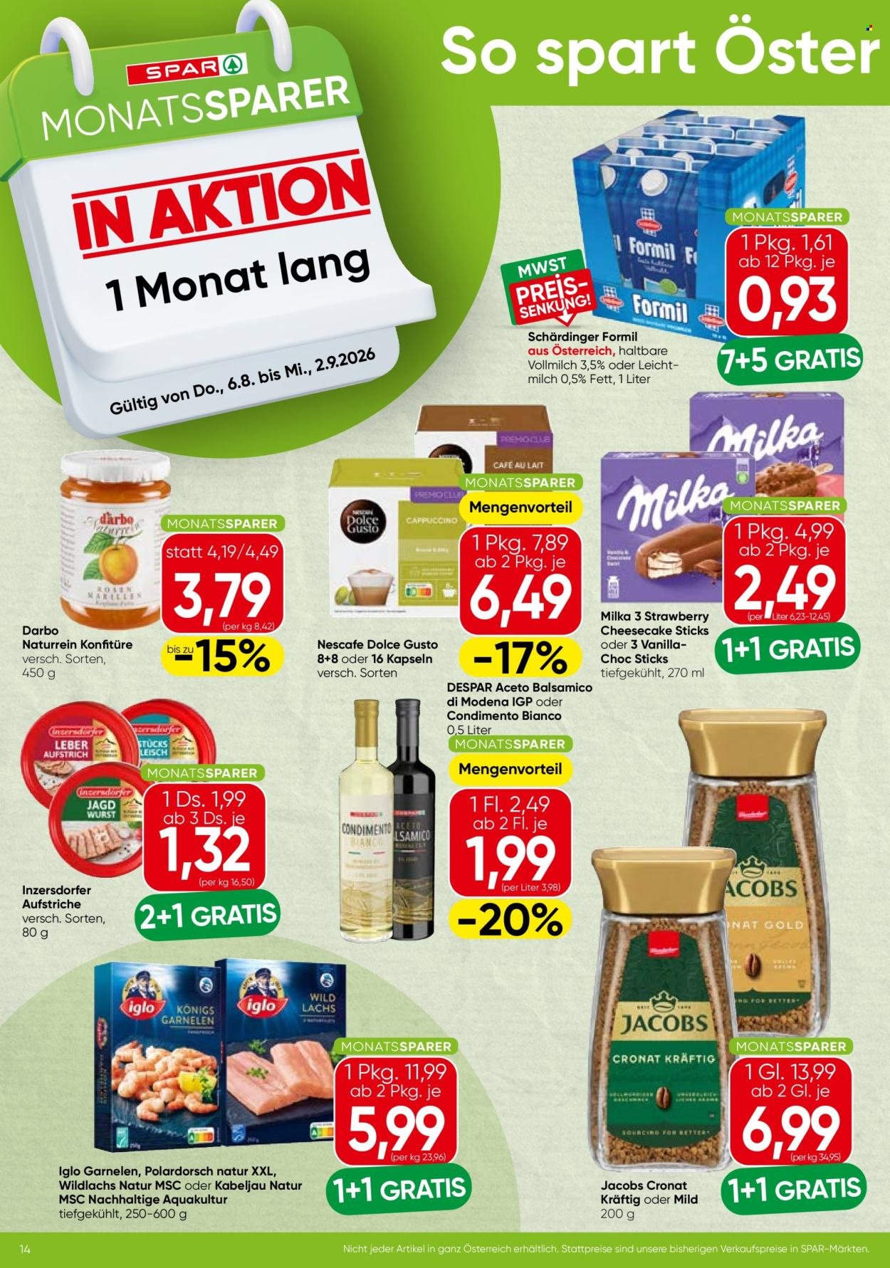 EUROSPAR Flugblatt - Ab Donnerstag, 6.8.2026
