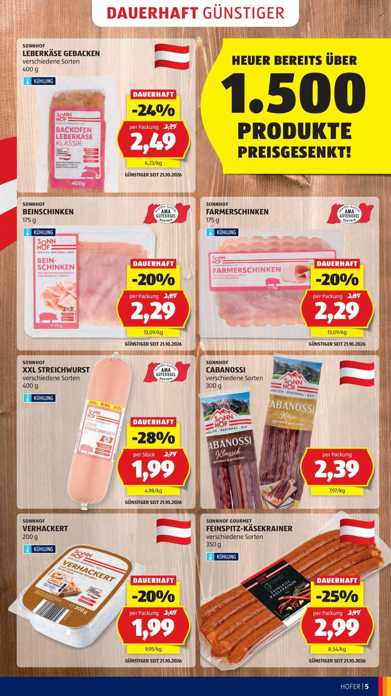 HOFER Flugblatt - Ab Freitag, 23.10.2026