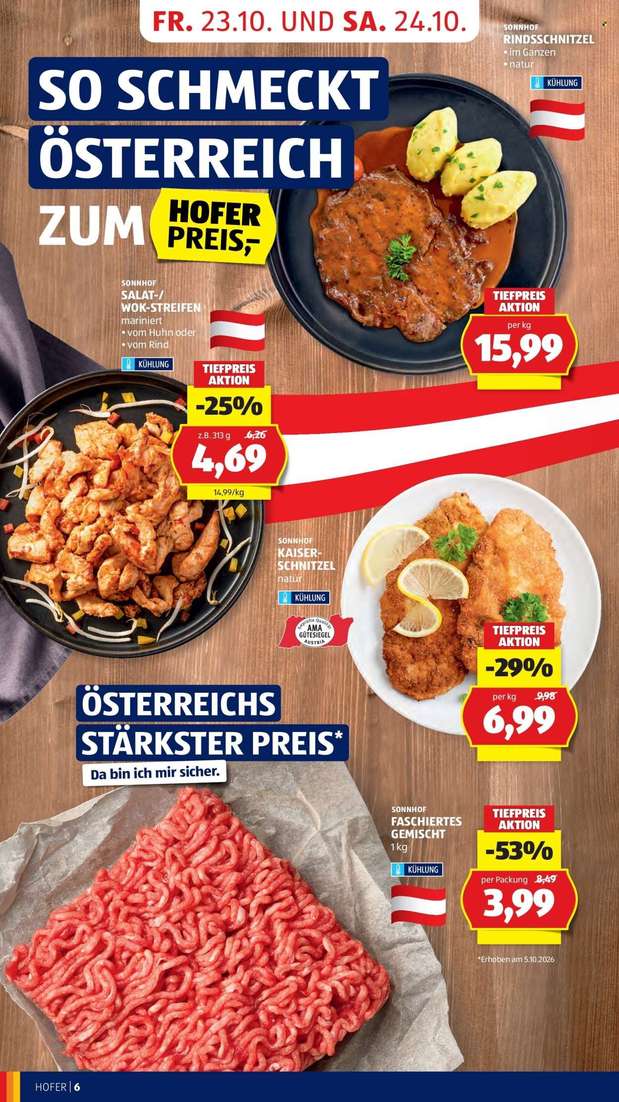HOFER Flugblatt - Ab Freitag, 23.10.2026