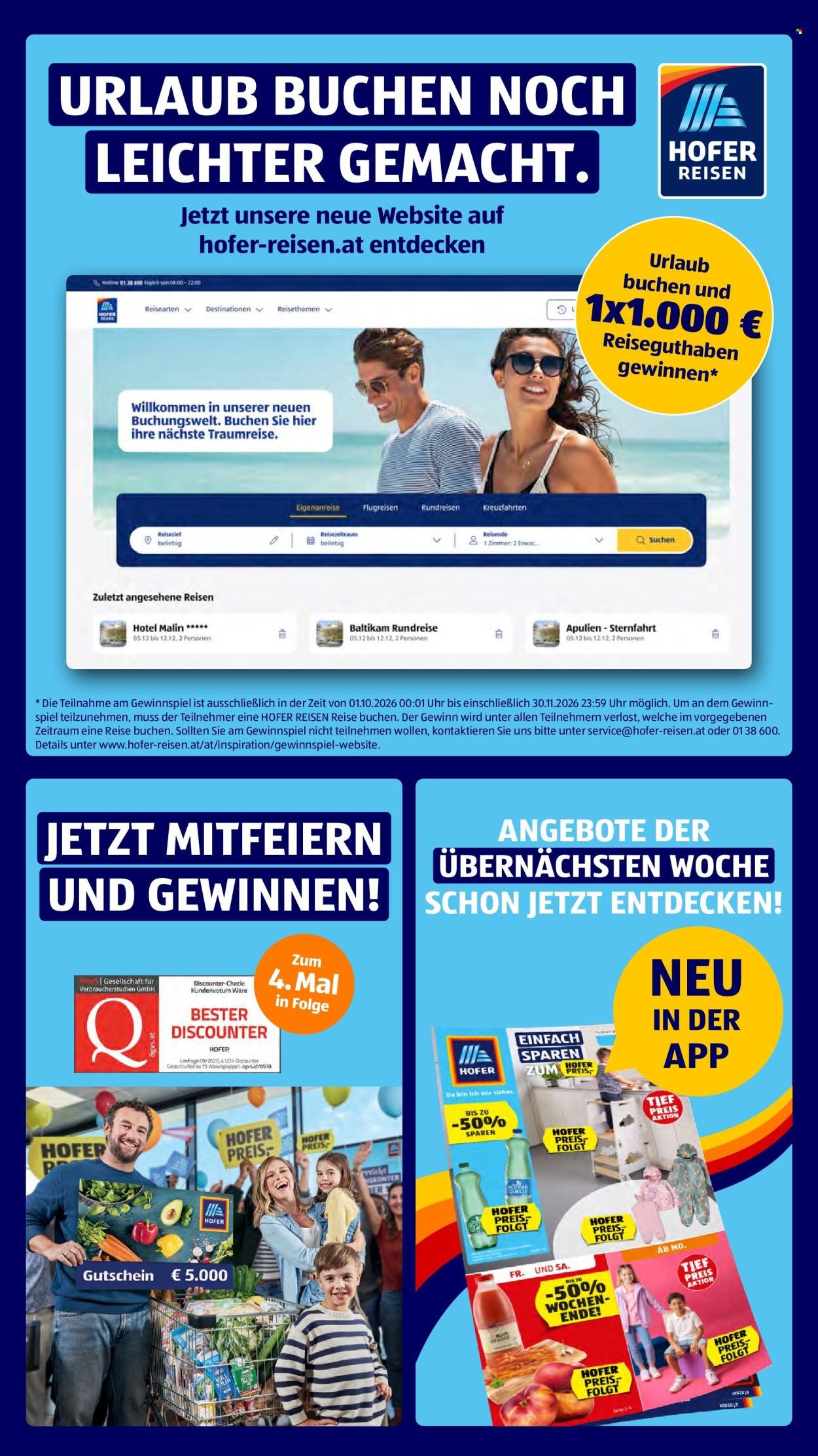 HOFER Flugblatt - Ab Freitag, 23.10.2026