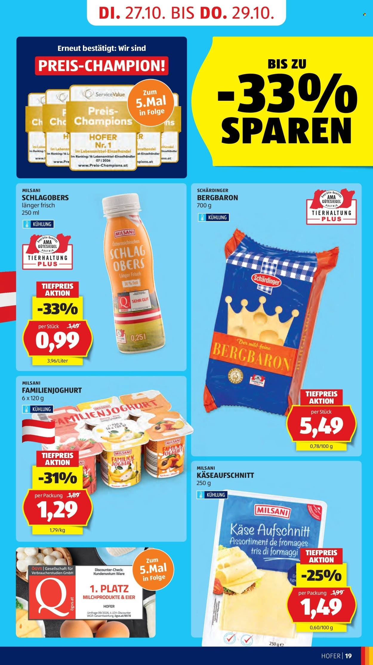 HOFER Flugblatt - Ab Freitag, 23.10.2026