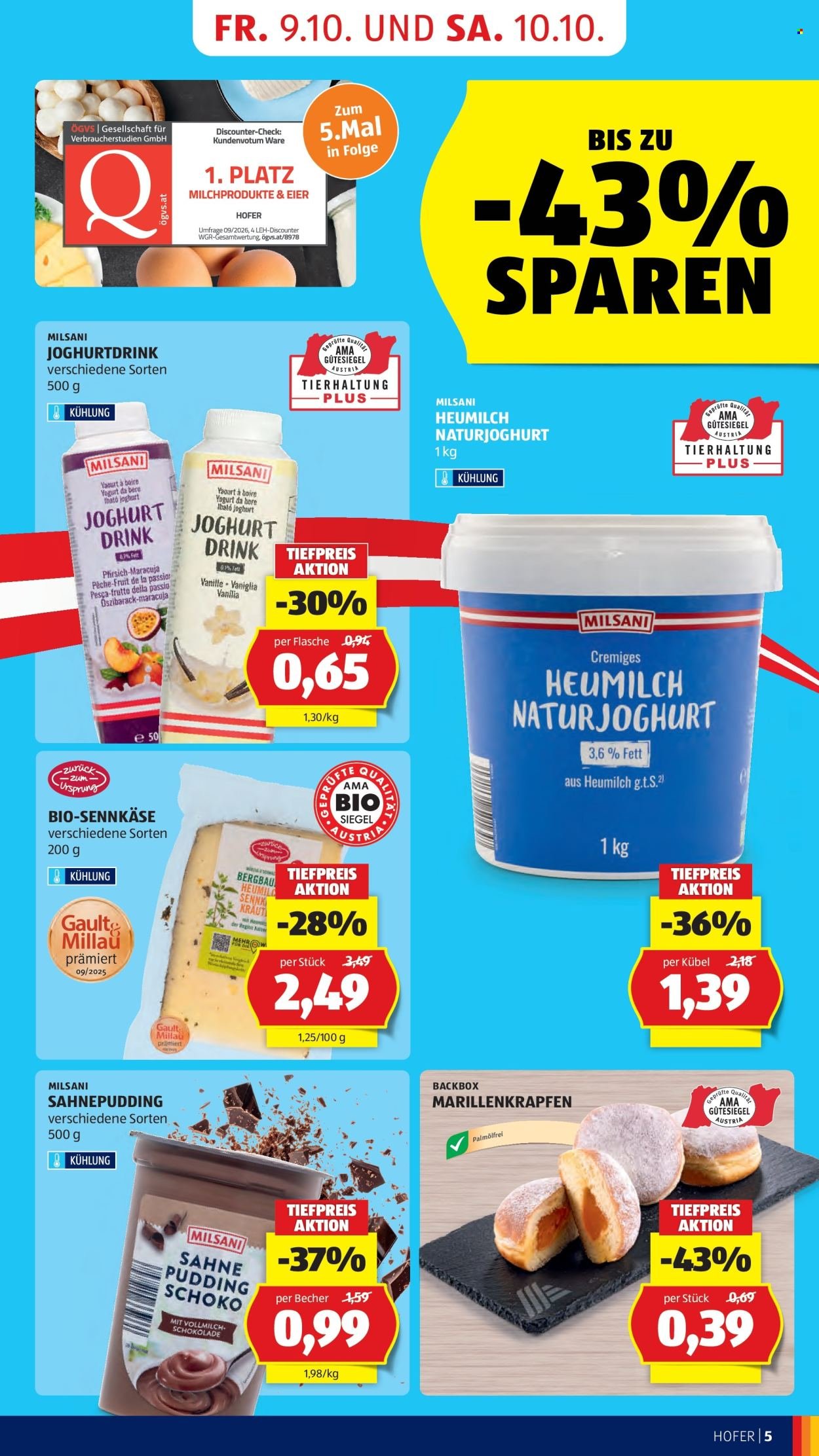HOFER Flugblatt - Ab Freitag, 9.10.2026
