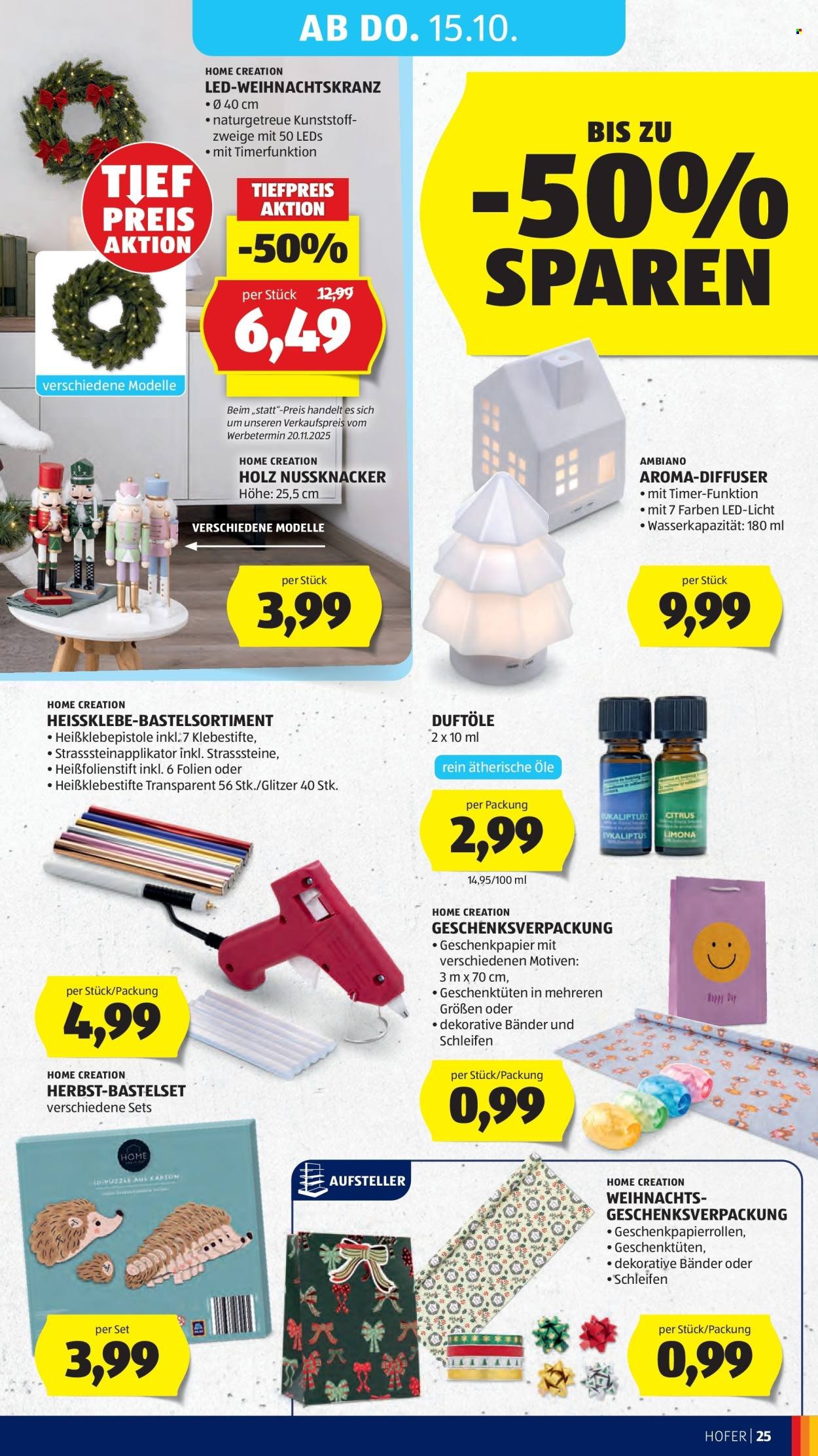 HOFER Flugblatt - Ab Freitag, 9.10.2026