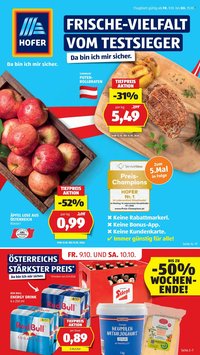 HOFER Flugblatt - Ab Freitag, 9.10.2026