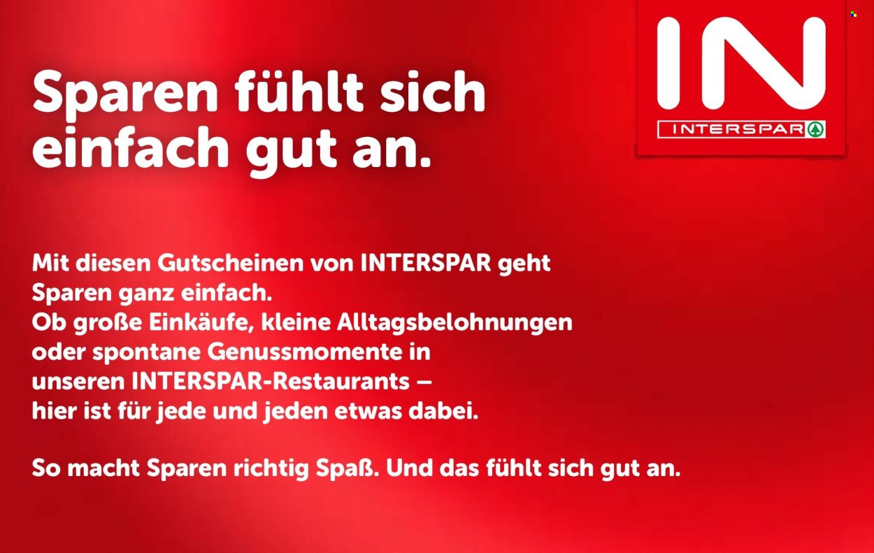 INTERSPAR Flugblatt - Ab Donnerstag, 13.8.2026