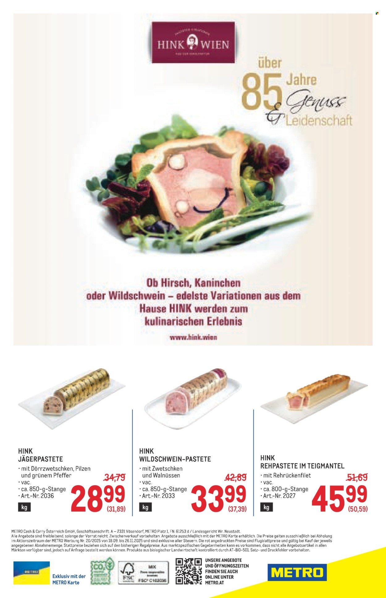 METRO Flugblatt - Wild Spezial (2025-09-18 - 2025-11-26) | 20