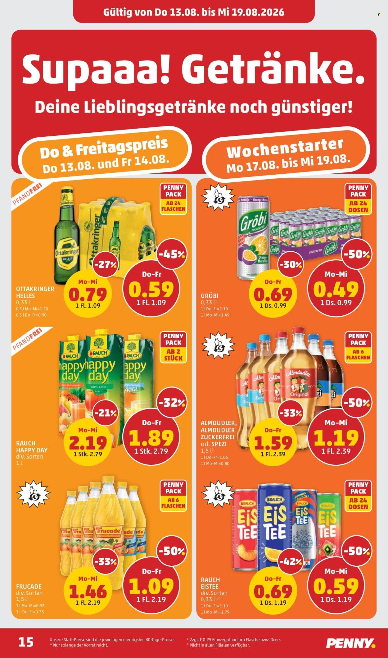 PENNY Flugblatt - Ab Donnerstag, 13.8.2026