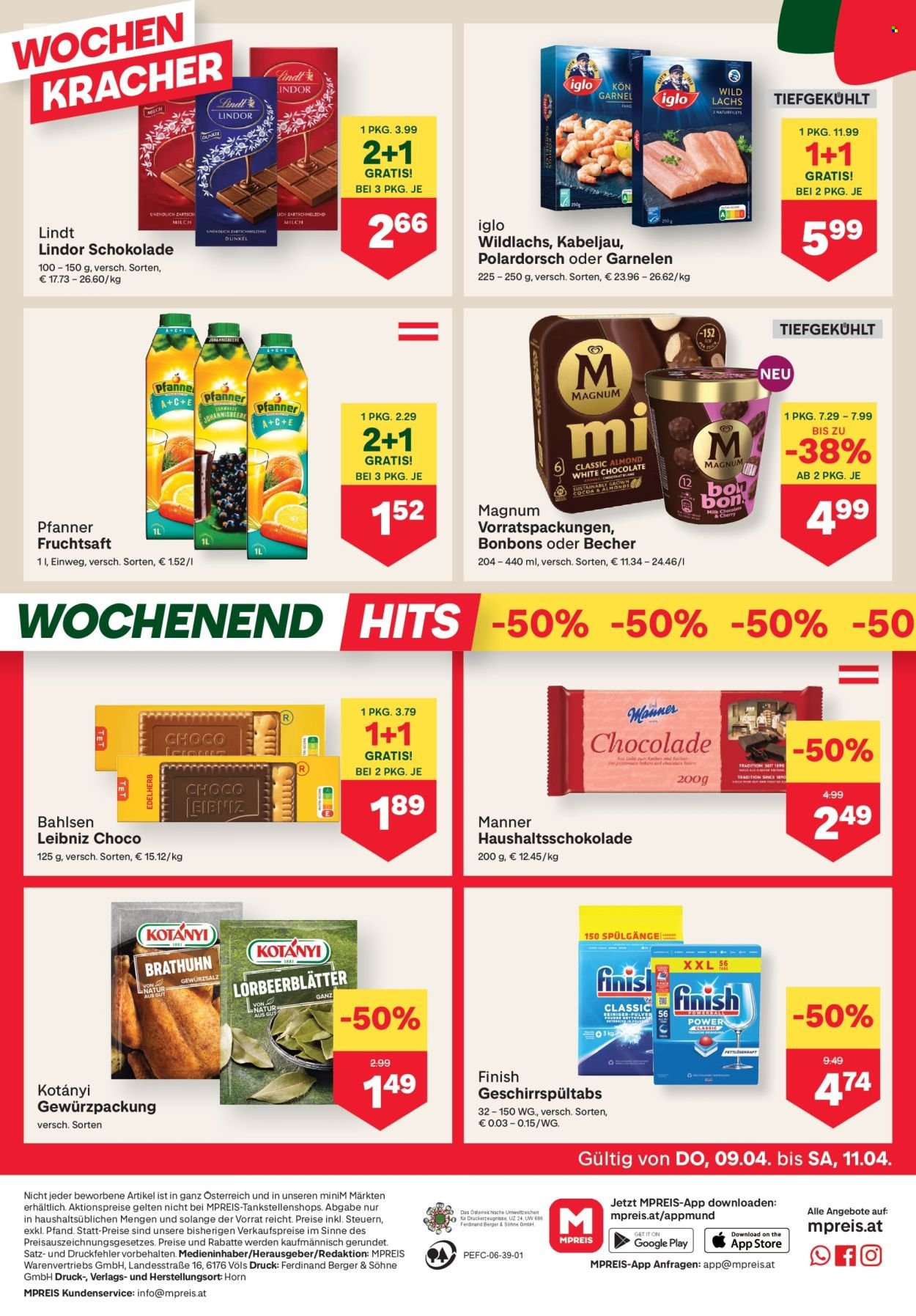 MPREIS Flugblatt - Ab Donnerstag, 9.4.2026