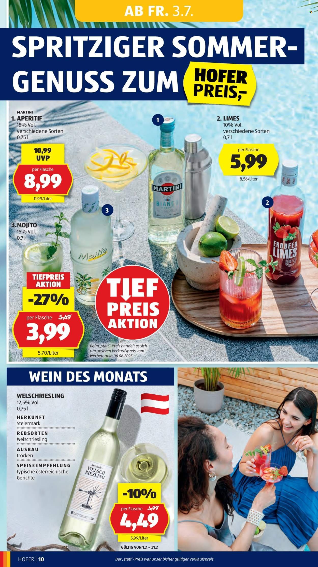 HOFER Flugblatt - Ab Freitag, 3.7.2026