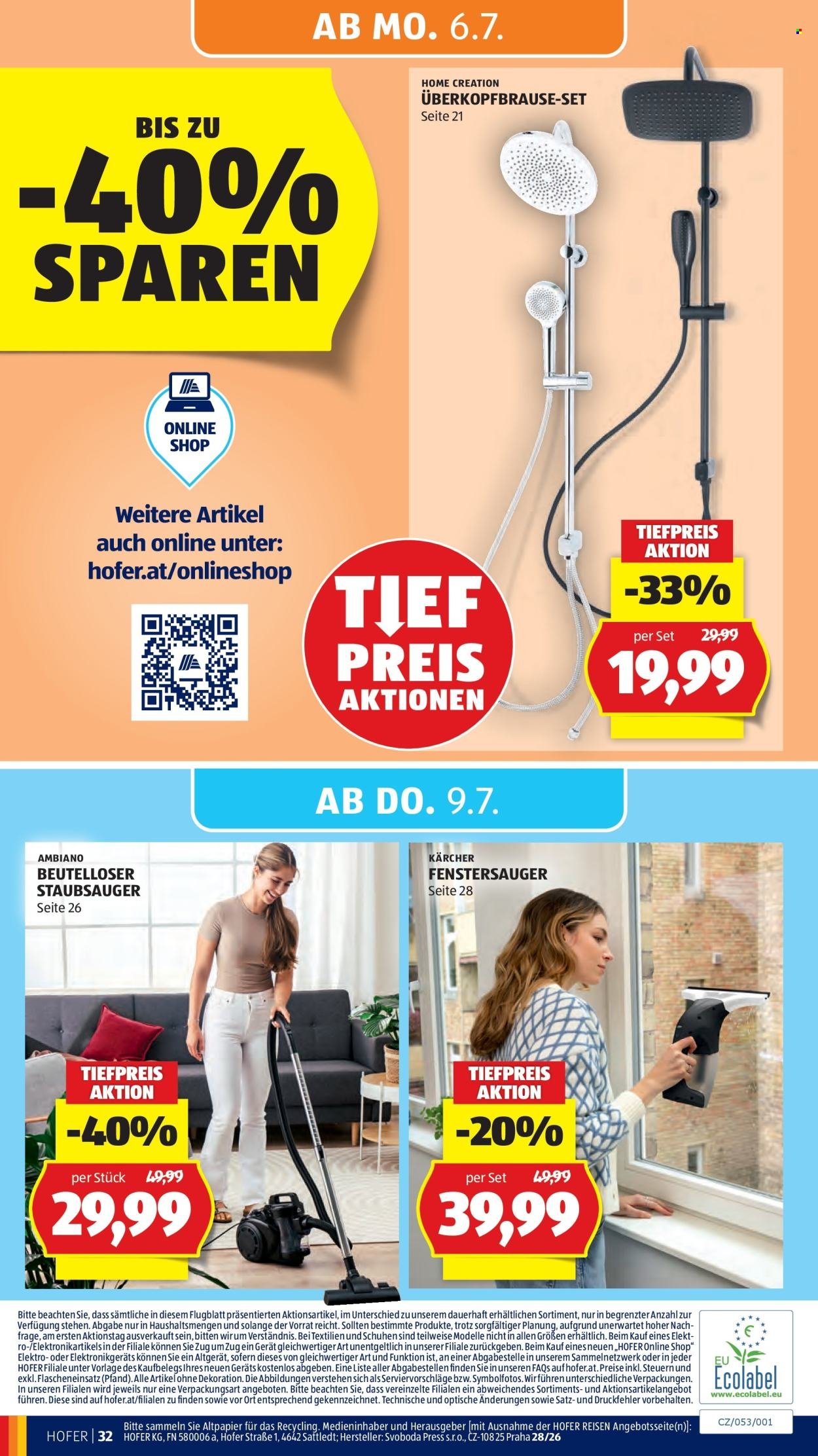 HOFER Flugblatt - Ab Freitag, 3.7.2026