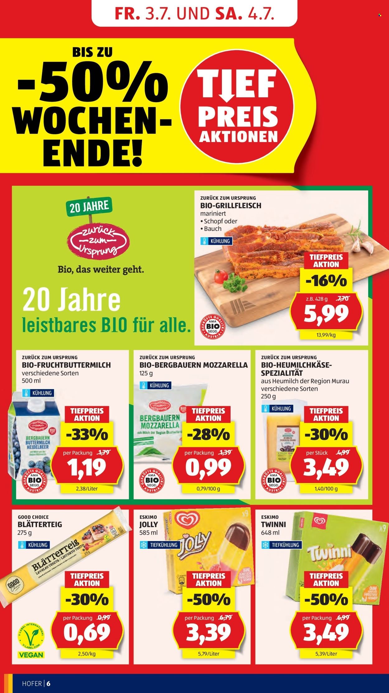 HOFER Flugblatt - Ab Freitag, 3.7.2026