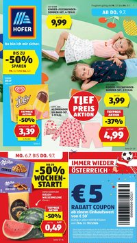HOFER Flugblatt - Ab Freitag, 3.7.2026