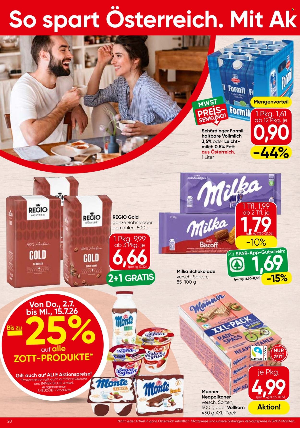 EUROSPAR Flugblatt - Ab Mittwoch, 1.7.2026