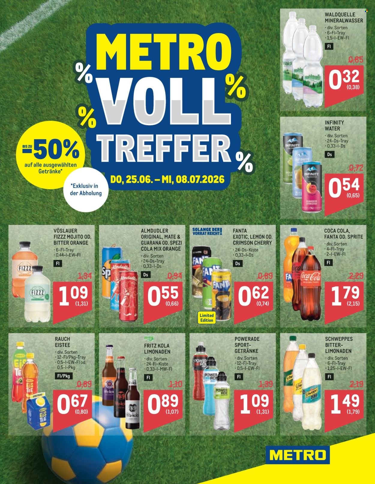 METRO Flugblatt - Durststrecke
