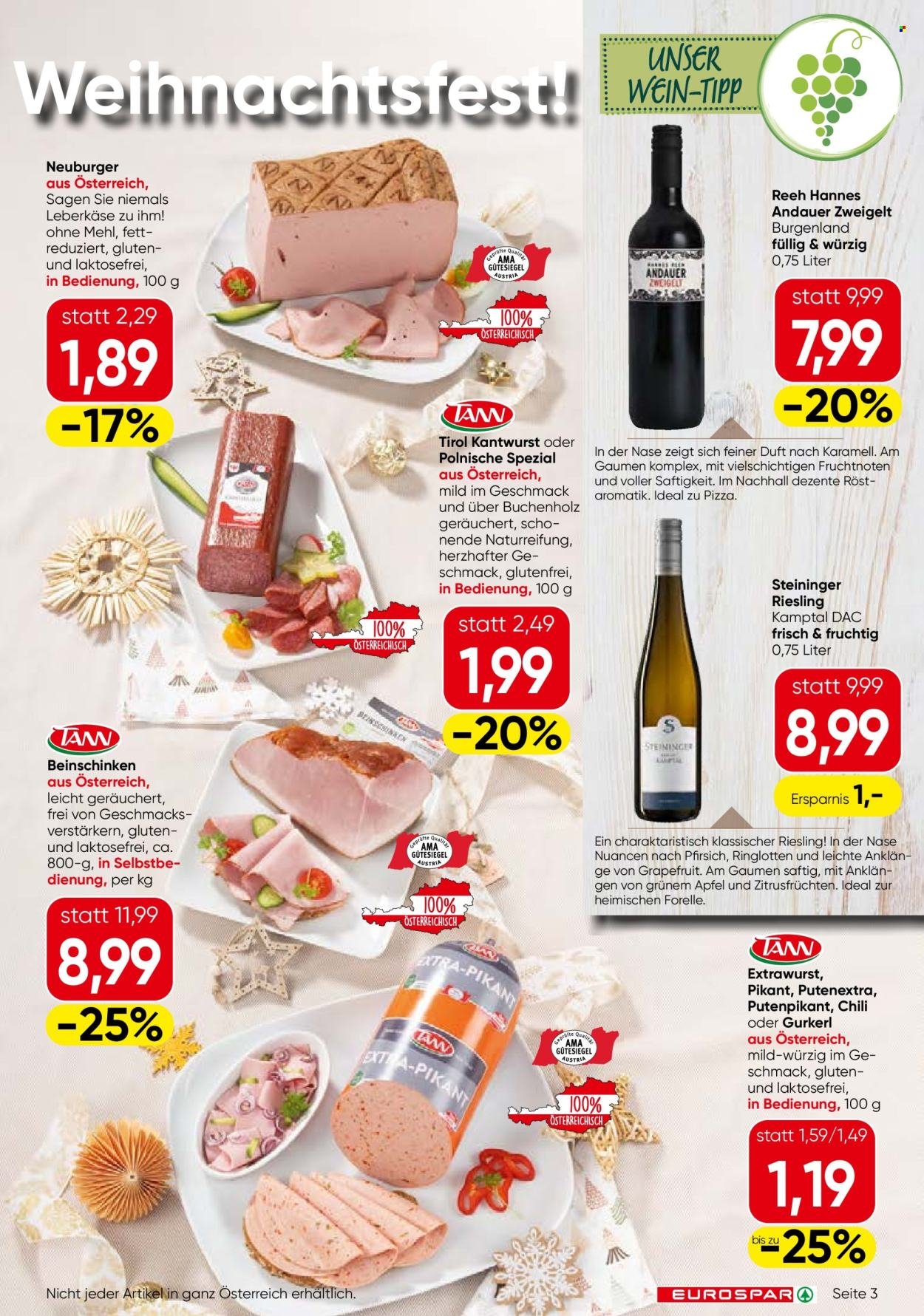 EUROSPAR Flugblatt - KW 51 - Wien