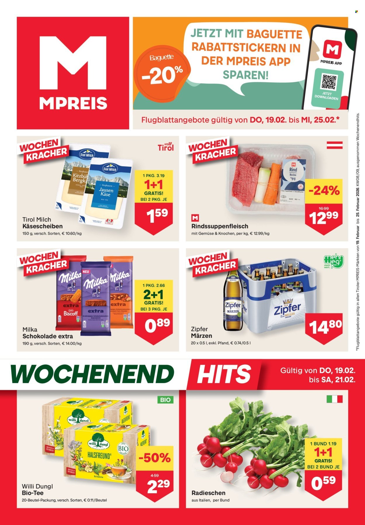 MPREIS Flugblatt - Ab Donnerstag, 19.2.2026