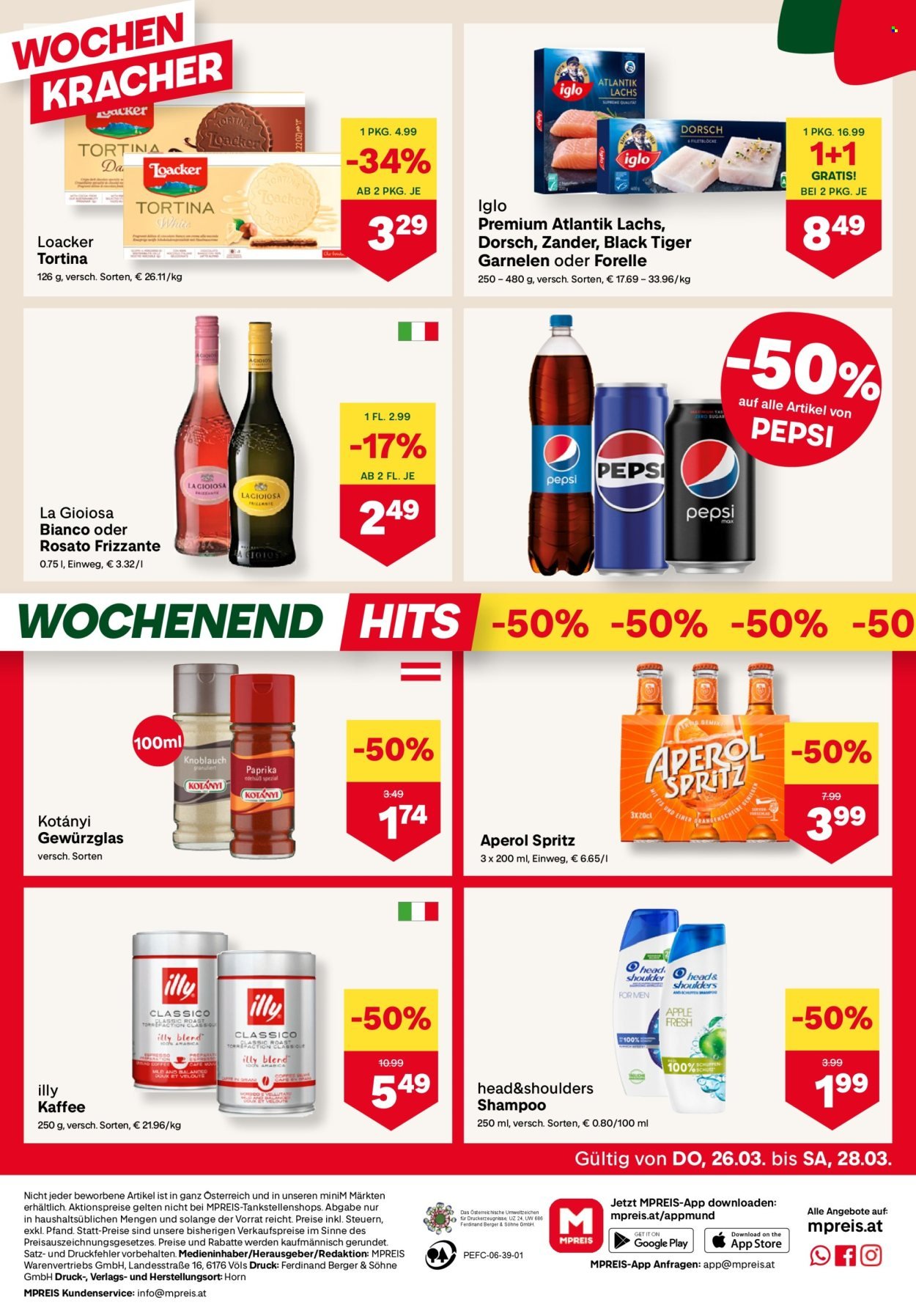 MPREIS Flugblatt - Ab Donnerstag, 26.3.2026