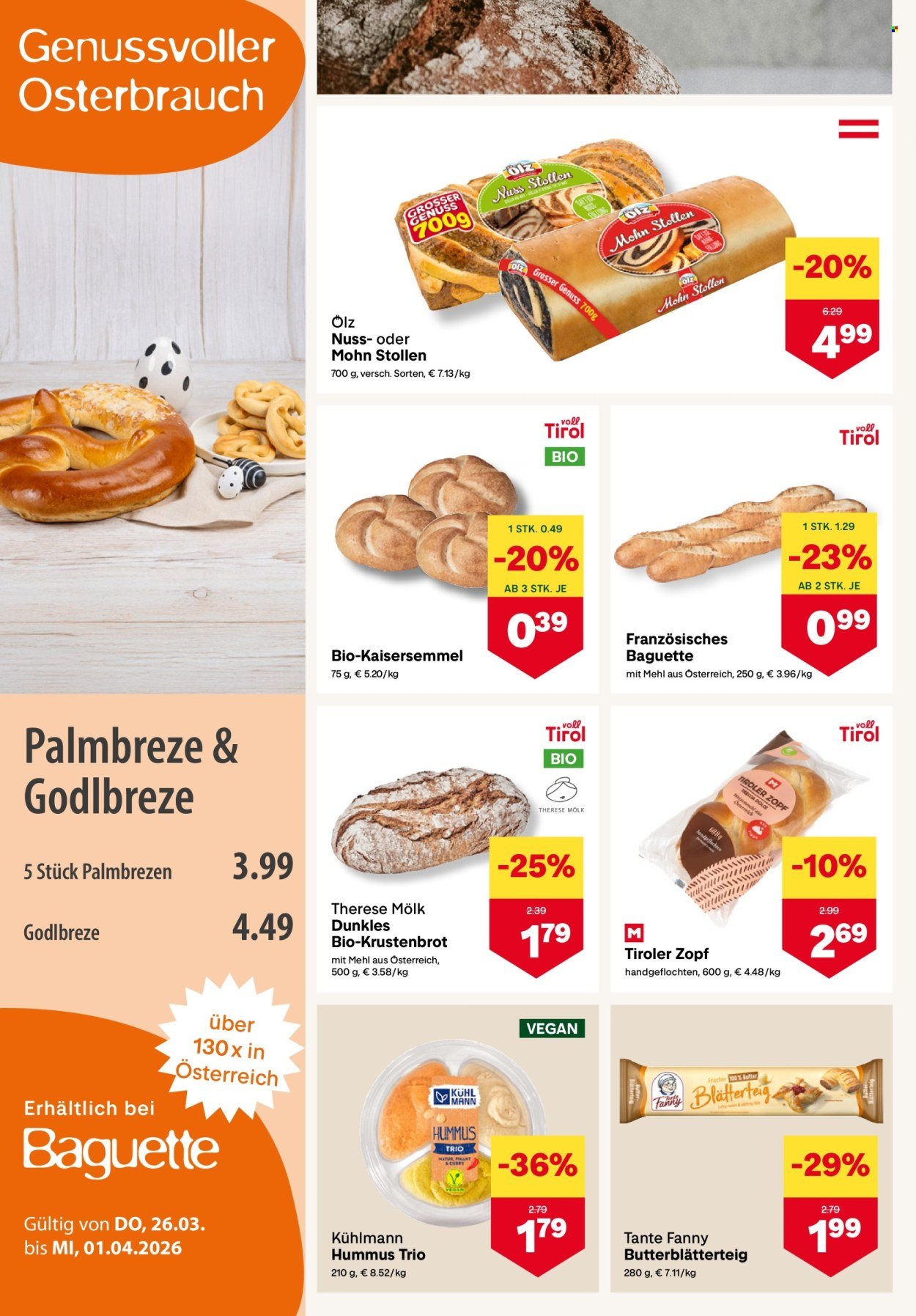 MPREIS Flugblatt - Ab Donnerstag, 26.3.2026