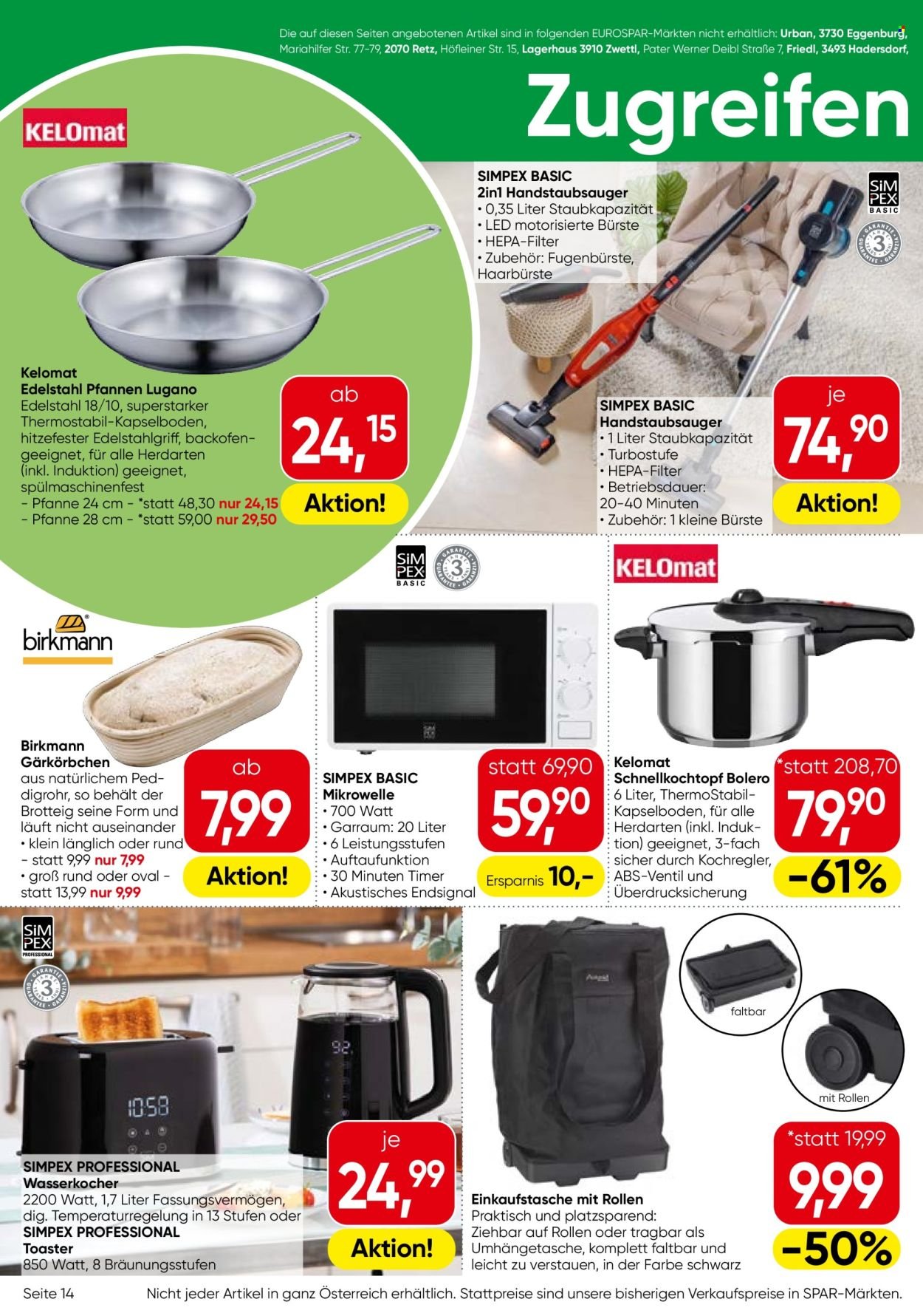 EUROSPAR Flugblatt - Ab Donnerstag, 29.1.2026