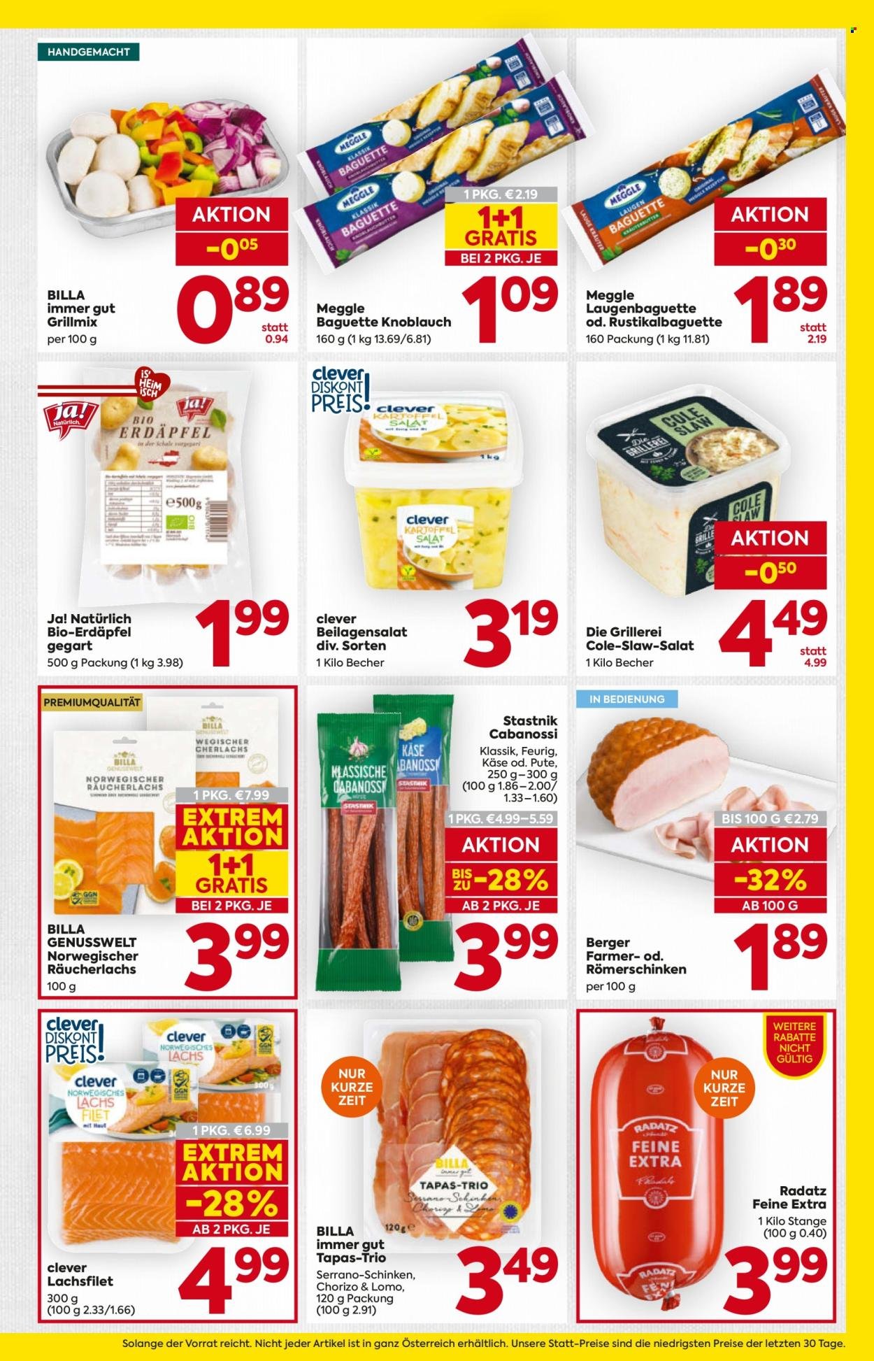 BILLA Flugblatt - Ab Donnerstag, 13.8.2026