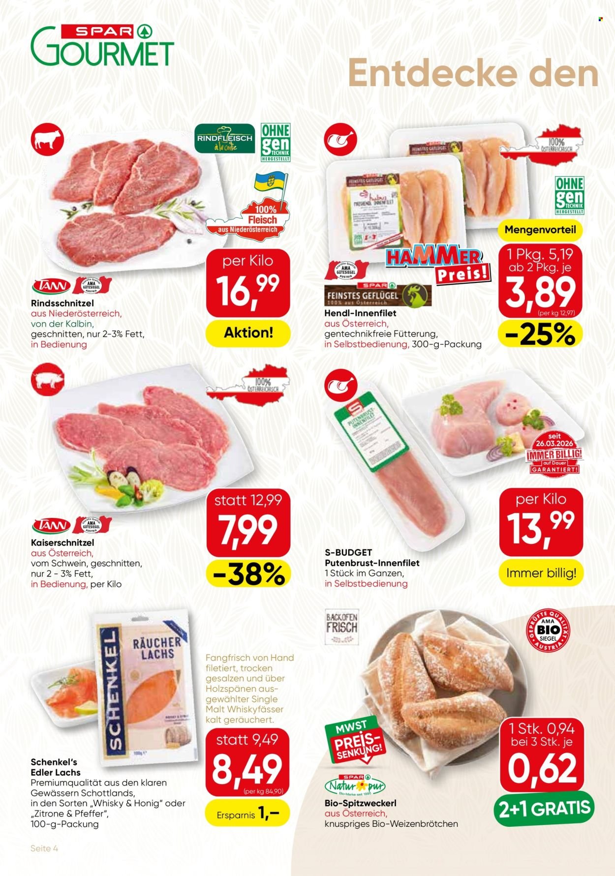 SPAR Flugblatt - Gourmet